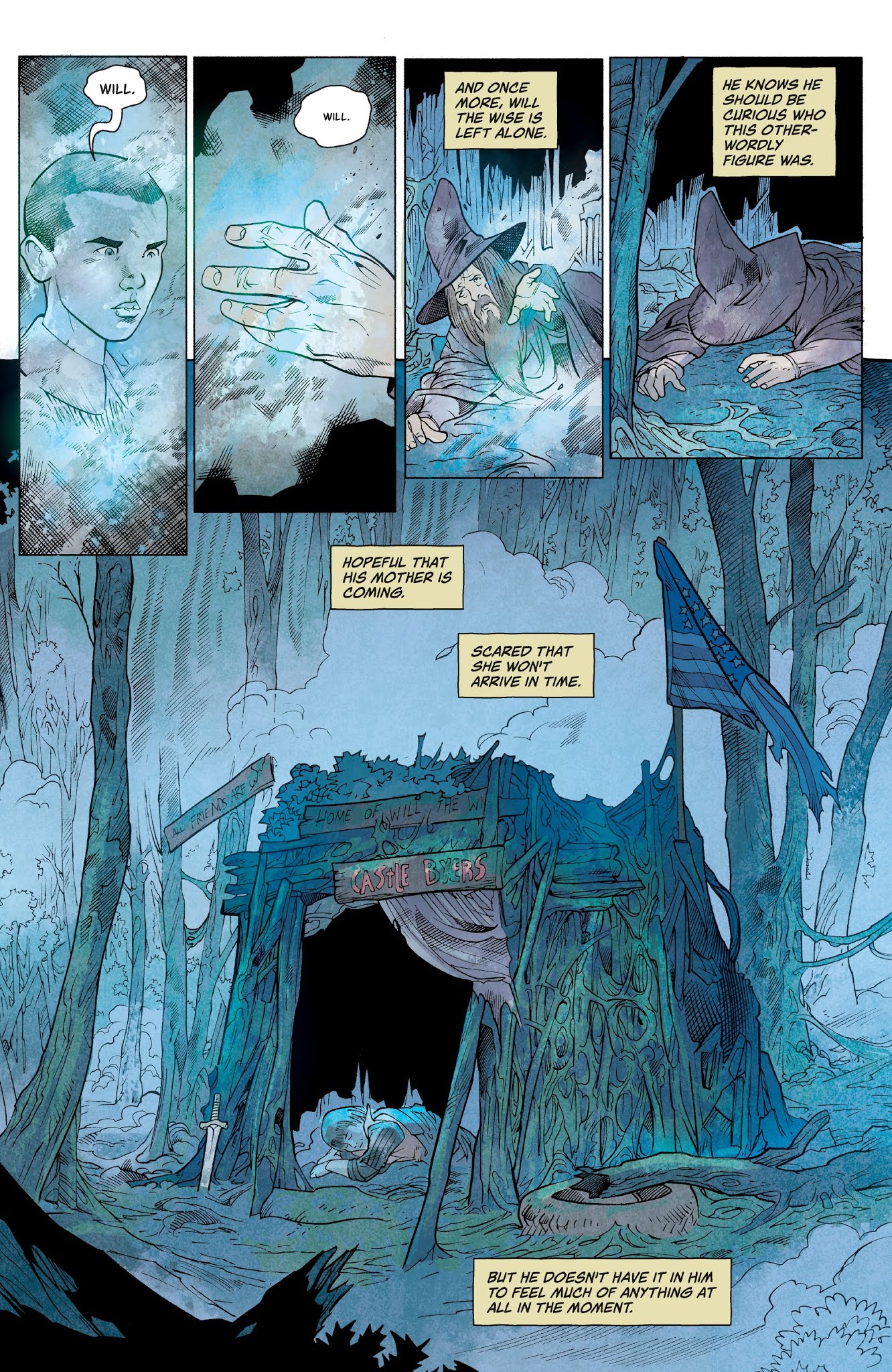 Read online Stranger Things comic -  Issue #4 - 10