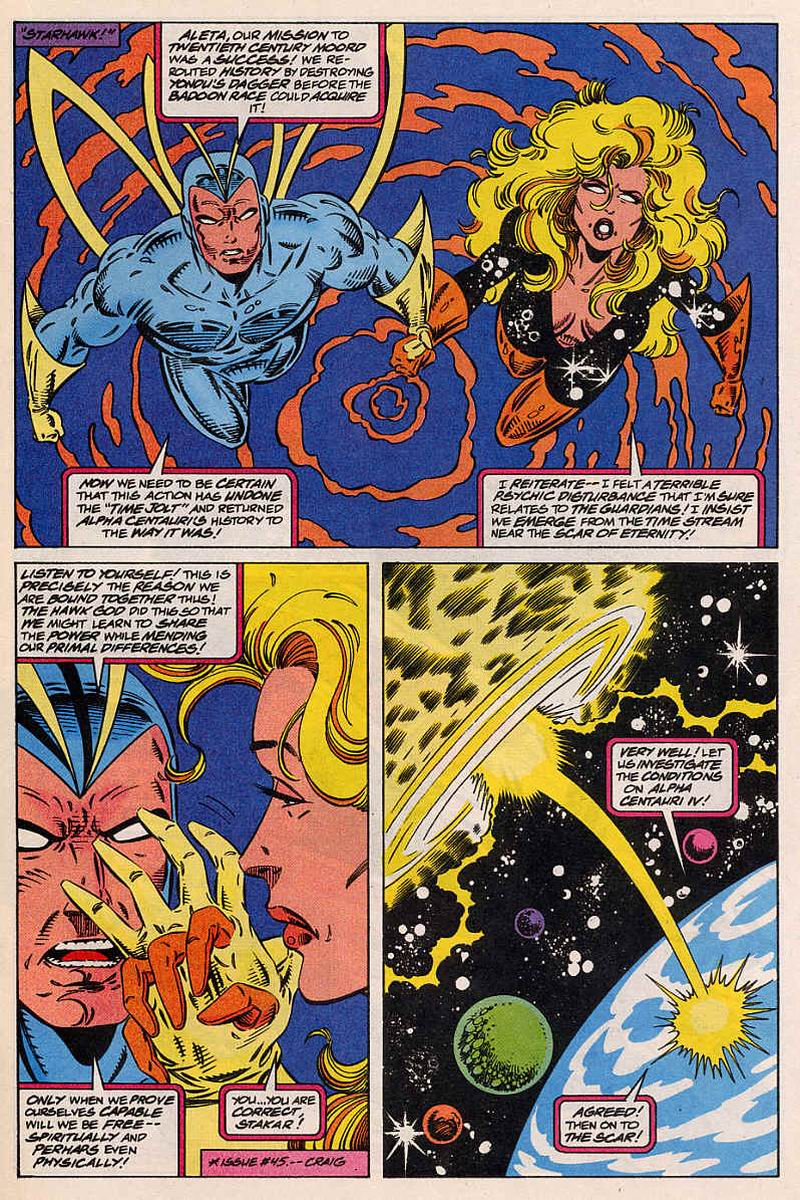 Read online Guardians of the Galaxy (1990) comic -  Issue #47 - 11