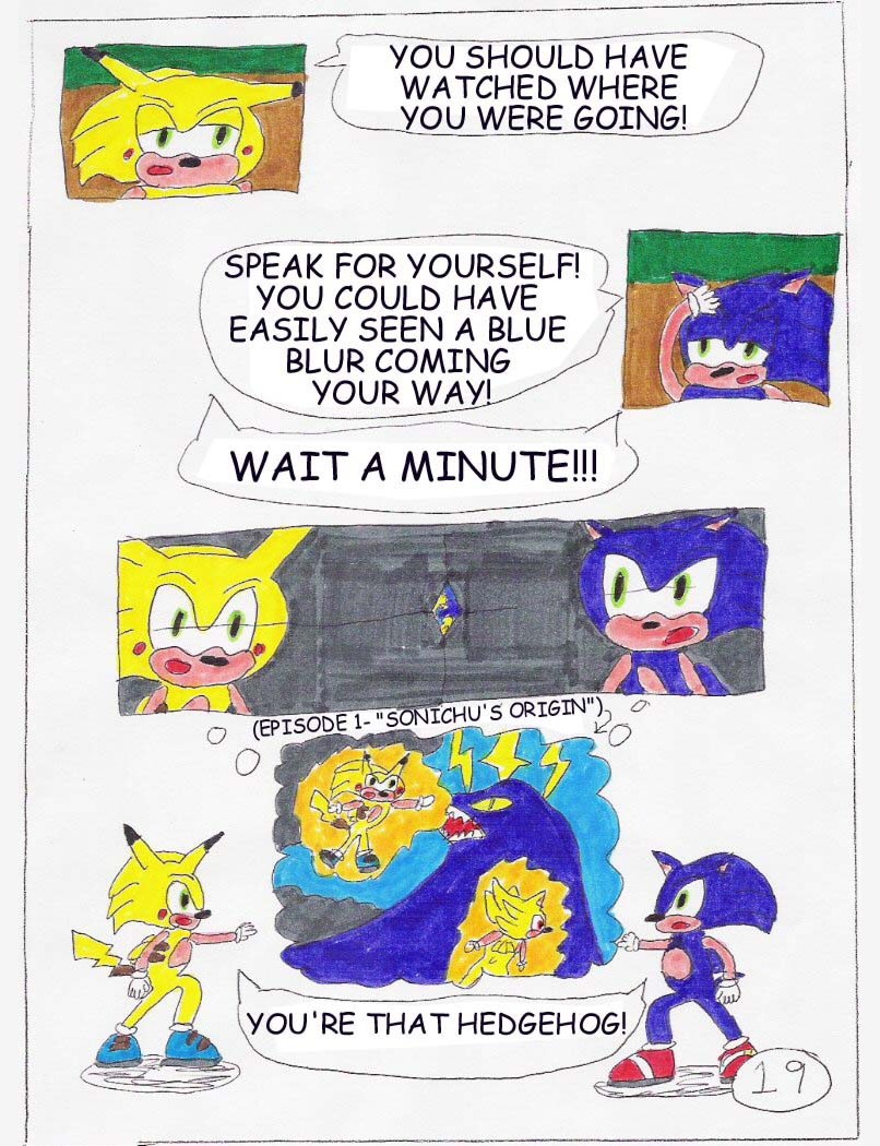 Read online Sonichu comic -  Issue #1 - 21