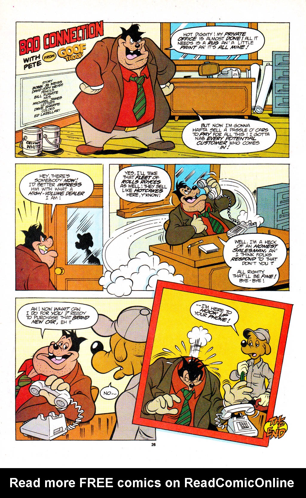 Read online The Disney Afternoon comic -  Issue #4 - 28