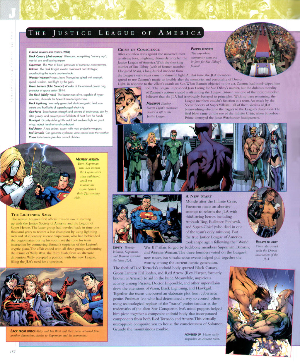 Read online The DC Comics Encyclopedia comic -  Issue # TPB 2 (Part 1) - 176