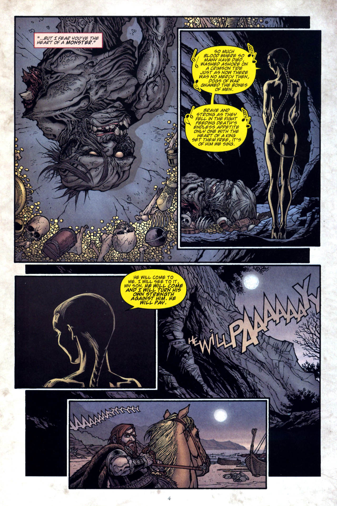 Read online Beowulf (2007) comic -  Issue #3 - 6
