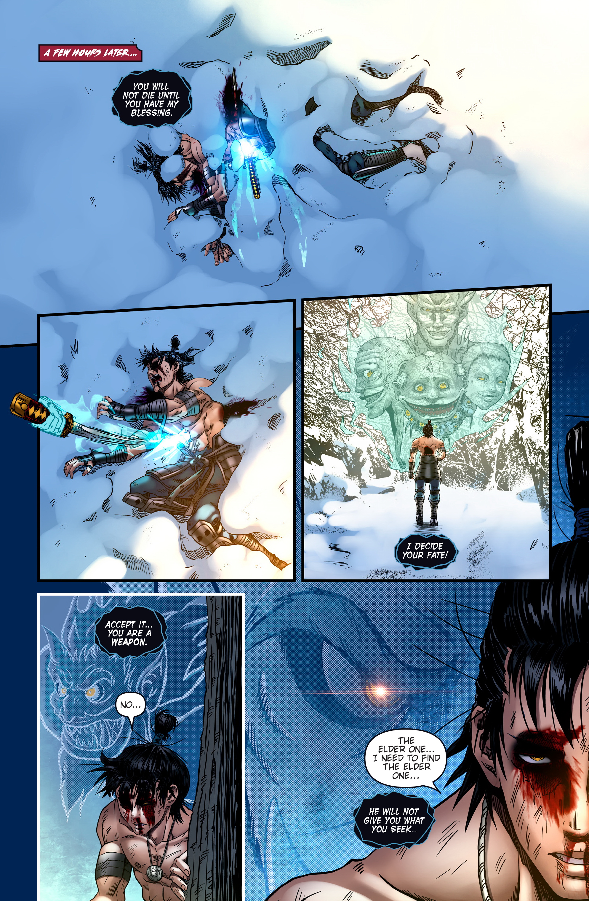 Read online Honor and Curse comic -  Issue #6 - 19