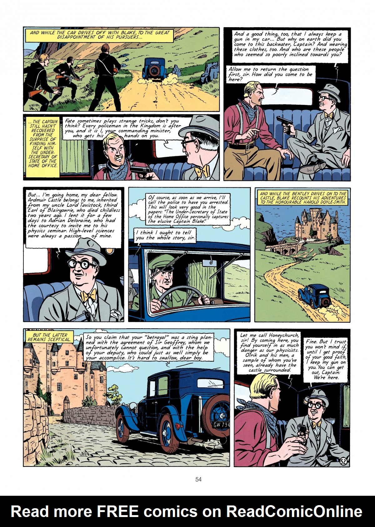 Read online Blake & Mortimer comic -  Issue #4 - 56