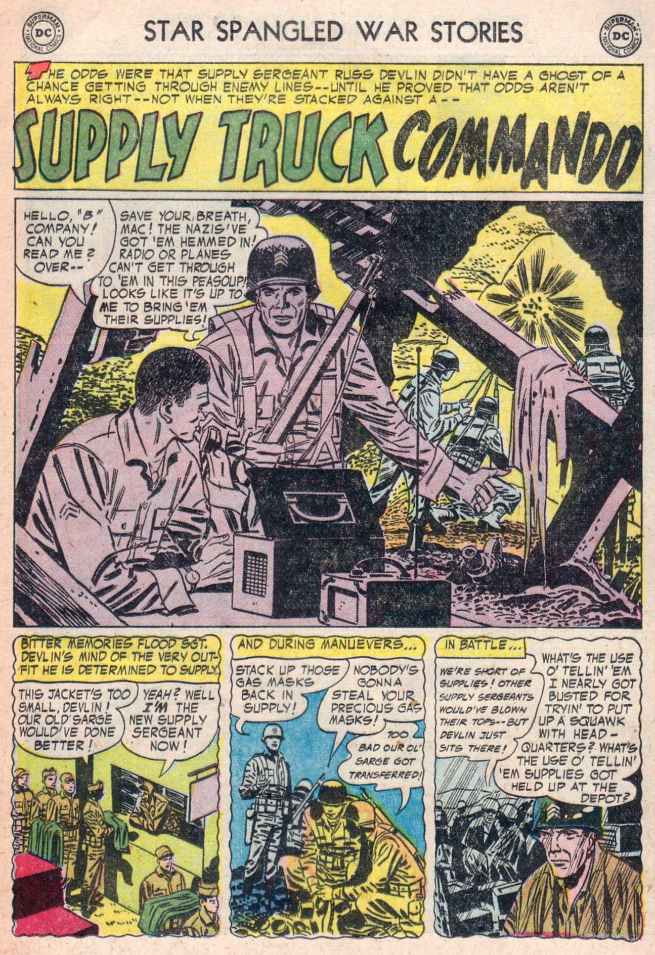 Read online Star Spangled War Stories (1952) comic -  Issue #29 - 13