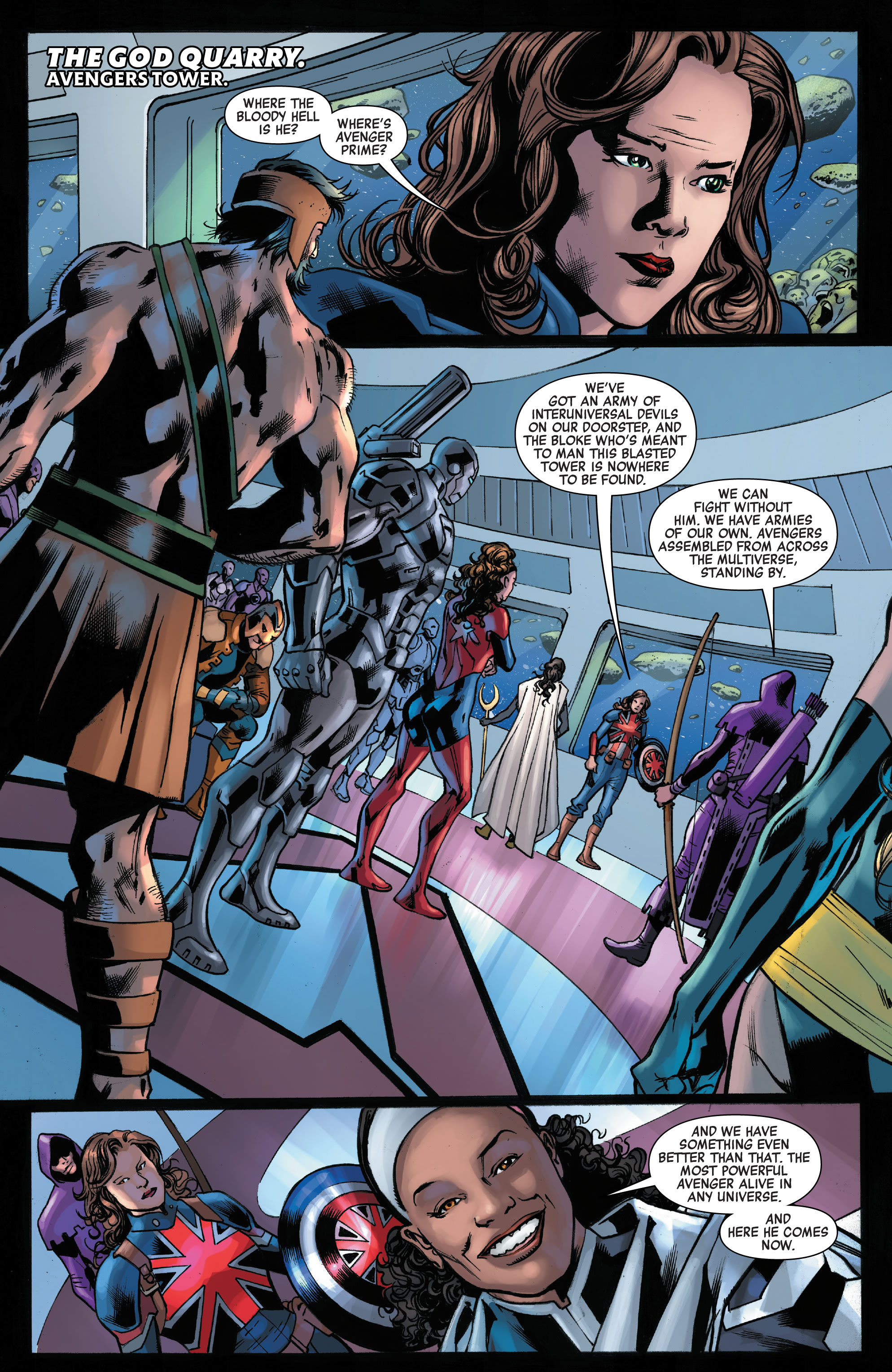 Read online Avengers Assemble Alpha comic -  Issue #1 - 36