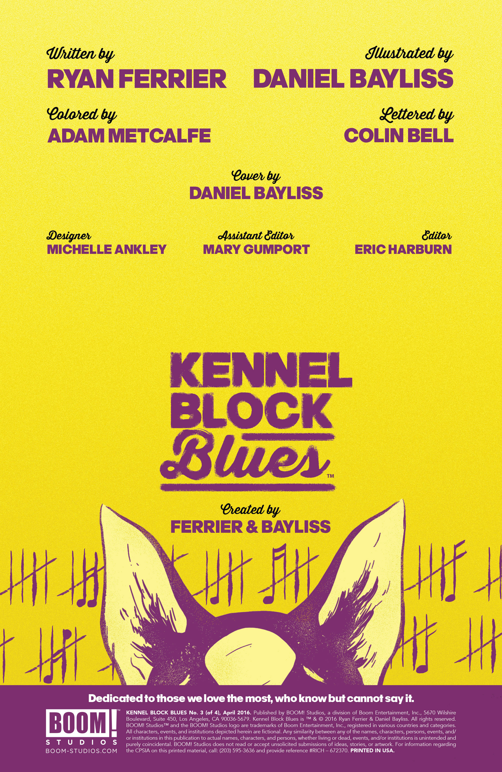 Read online Kennel Block Blues comic -  Issue #3 - 2