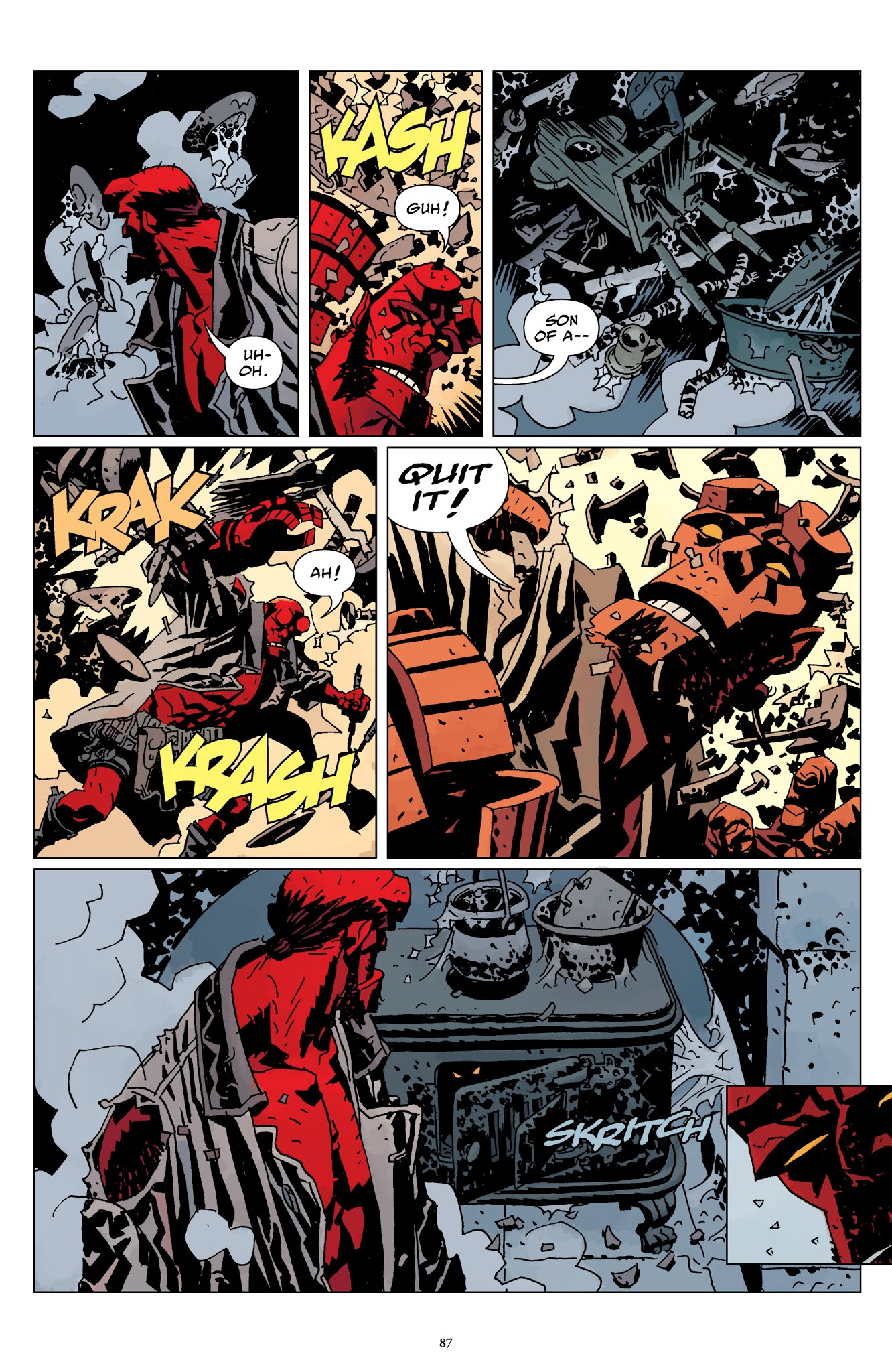 Read online Hellboy Omnibus comic -  Issue # TPB 3 (Part 1) - 88