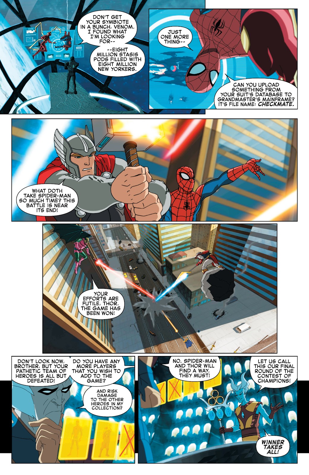 Marvel Universe Ultimate Spider-Man: Contest of Champions issue 3 - Page 12