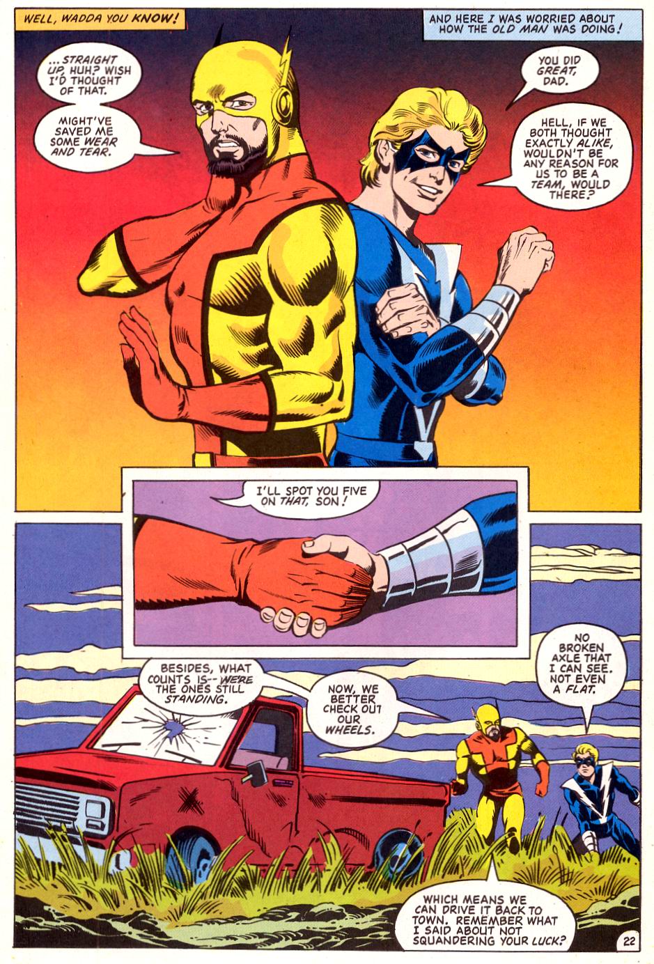 Read online Captain Thunder and Blue Bolt comic -  Issue #4 - 24
