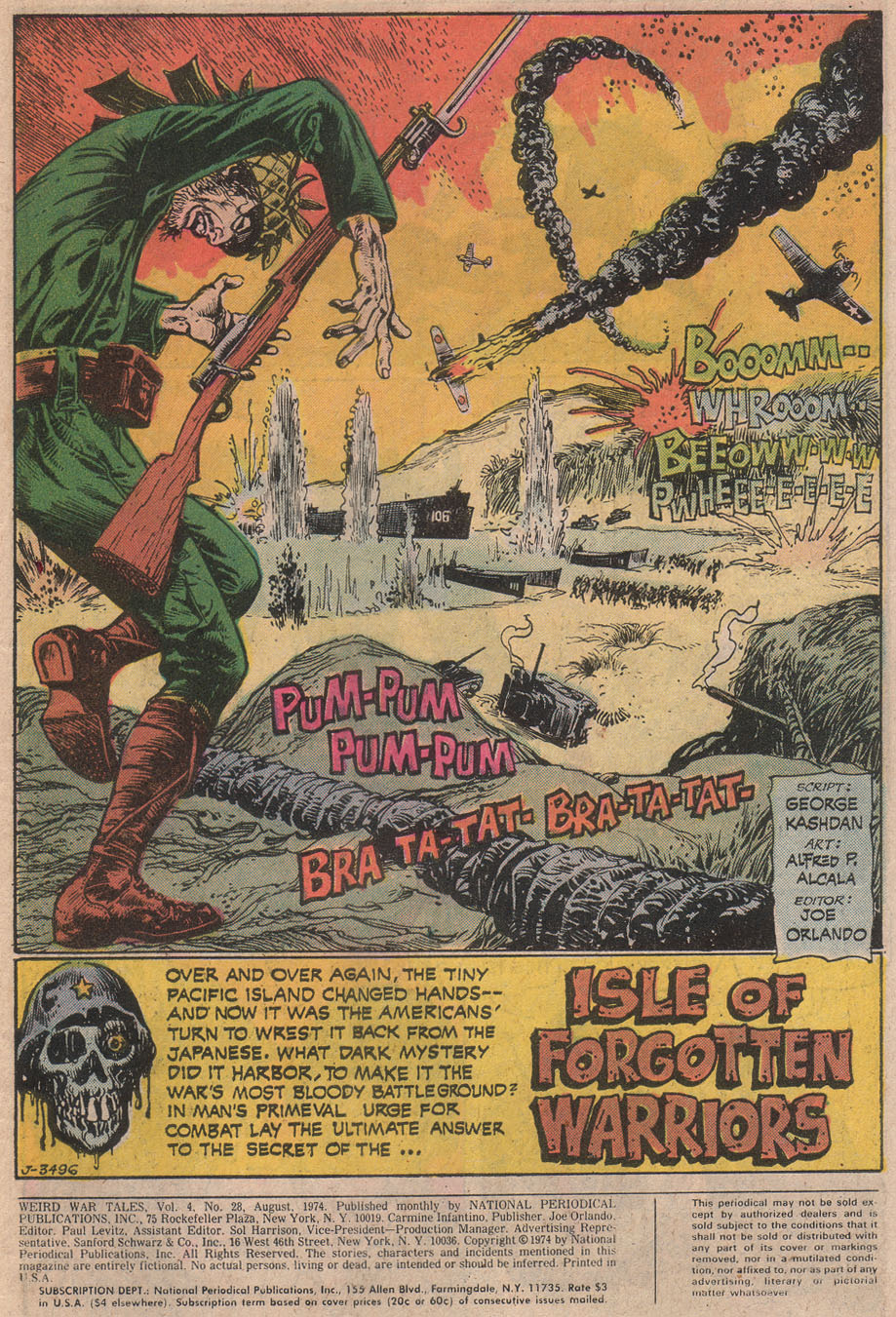 Read online Weird War Tales (1971) comic -  Issue #28 - 3
