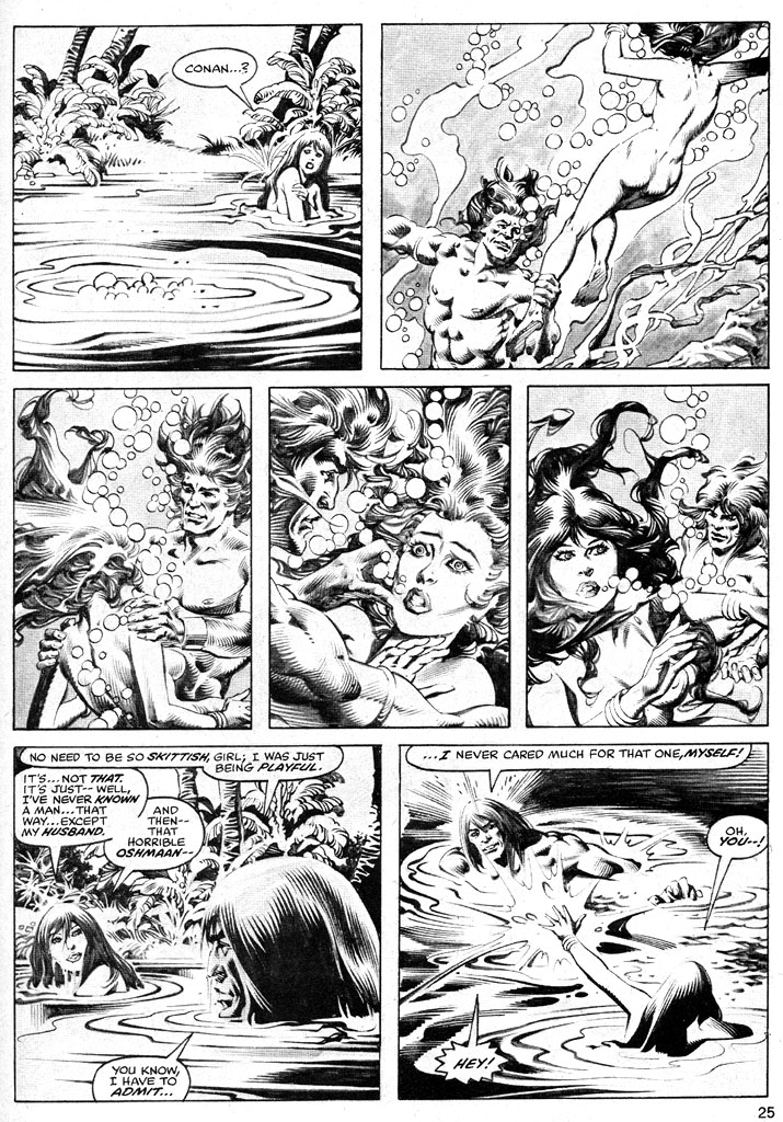 Read online The Savage Sword Of Conan comic -  Issue #37 - 25