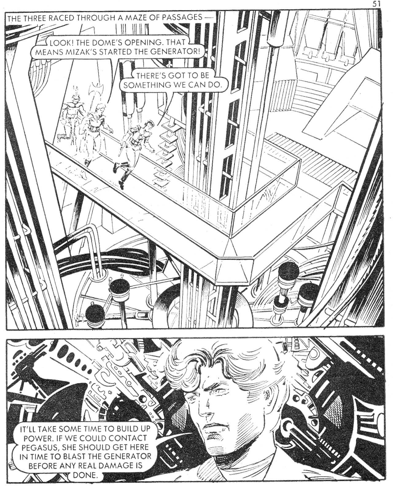 Read online Starblazer comic -  Issue #106 - 51