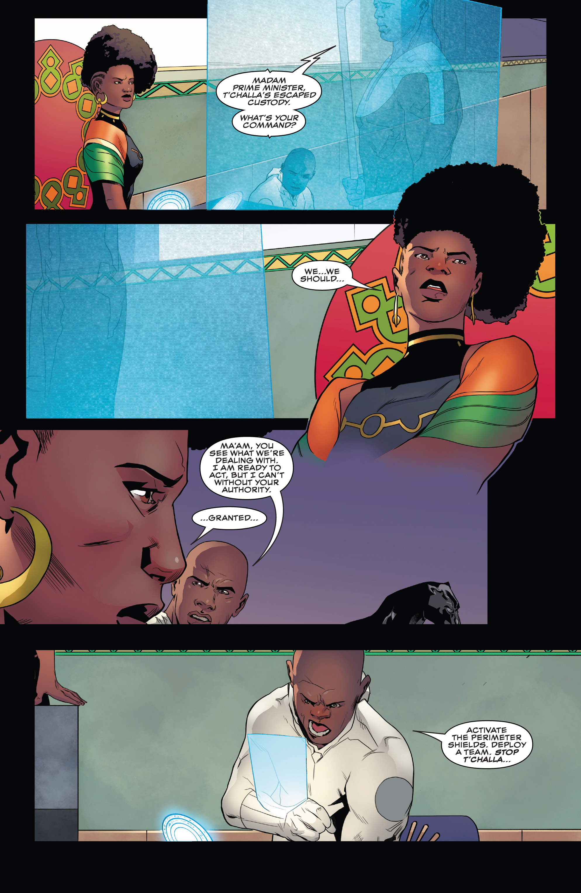 Read online Black Panther (2021) comic -  Issue #5 - 14