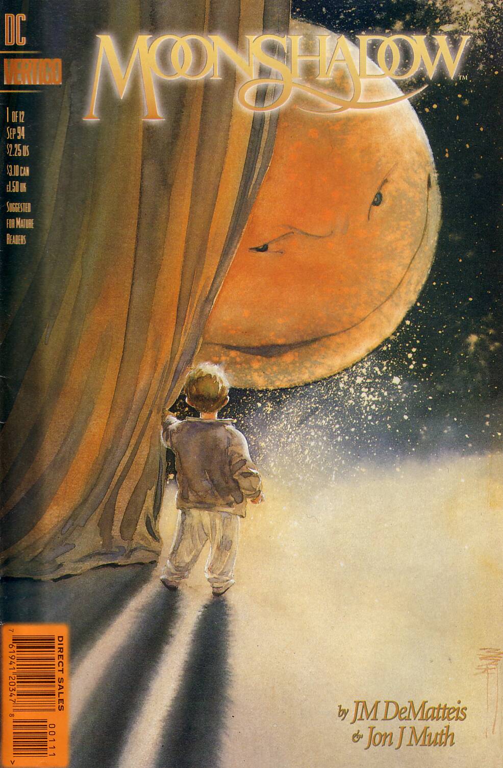 Read online Moonshadow comic -  Issue #1 - 1