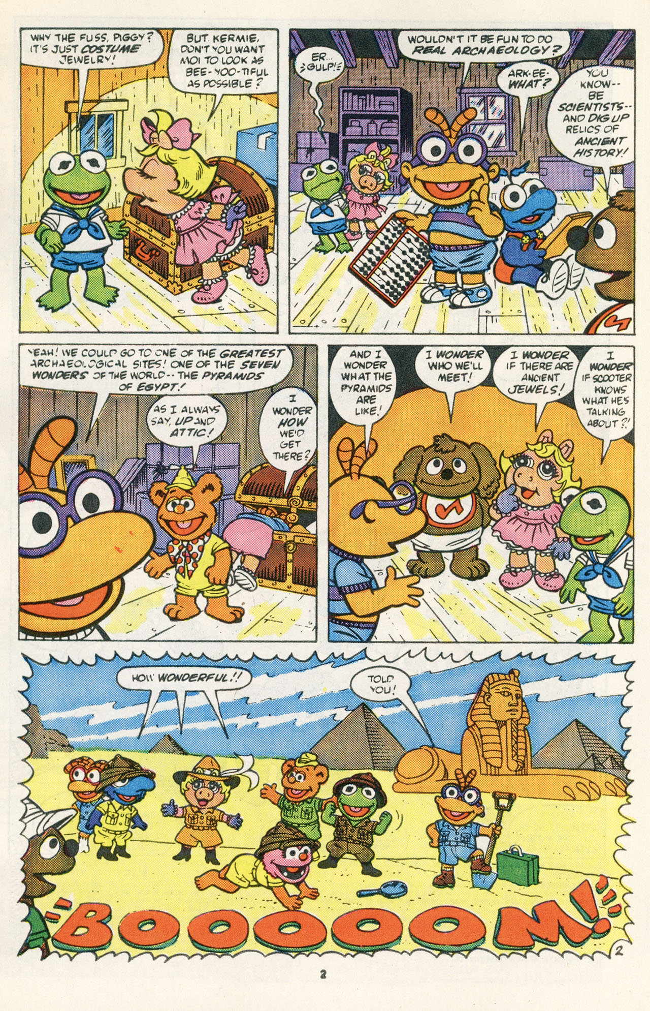 Read online Muppet Babies comic -  Issue #23 - 4