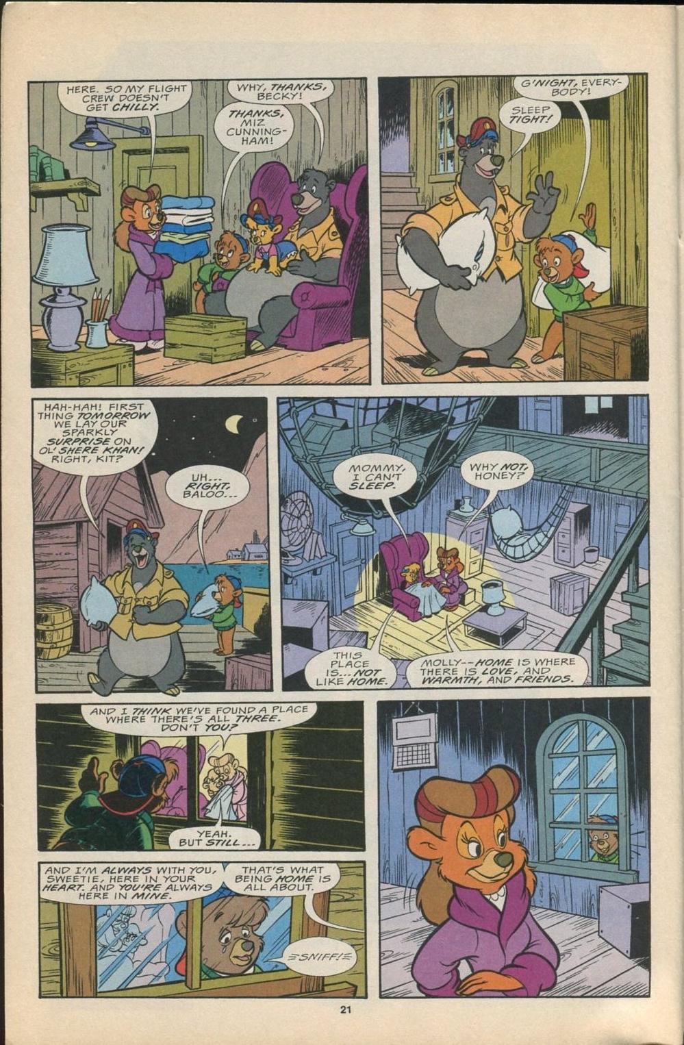 Read online Disney's Tale Spin Limited Series: ''Take Off'' comic -  Issue #2 - 22