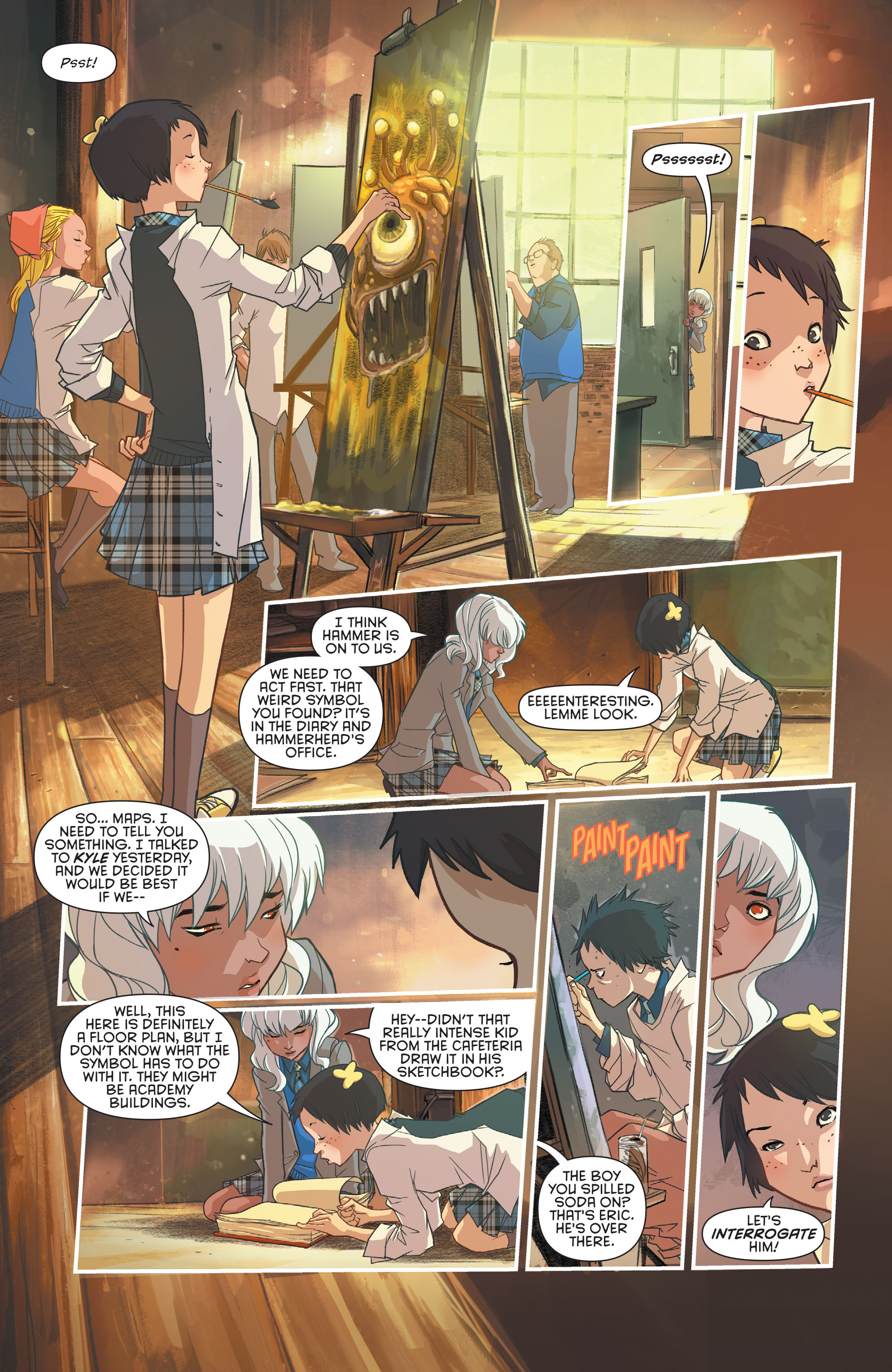 Read online Gotham Academy comic -  Issue # _TPB 1 - 77