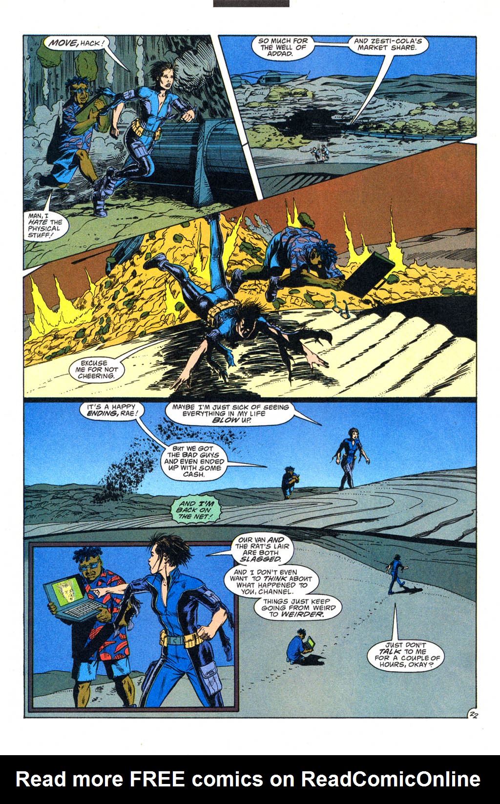Read online The Psyba-Rats comic -  Issue #3 - 23