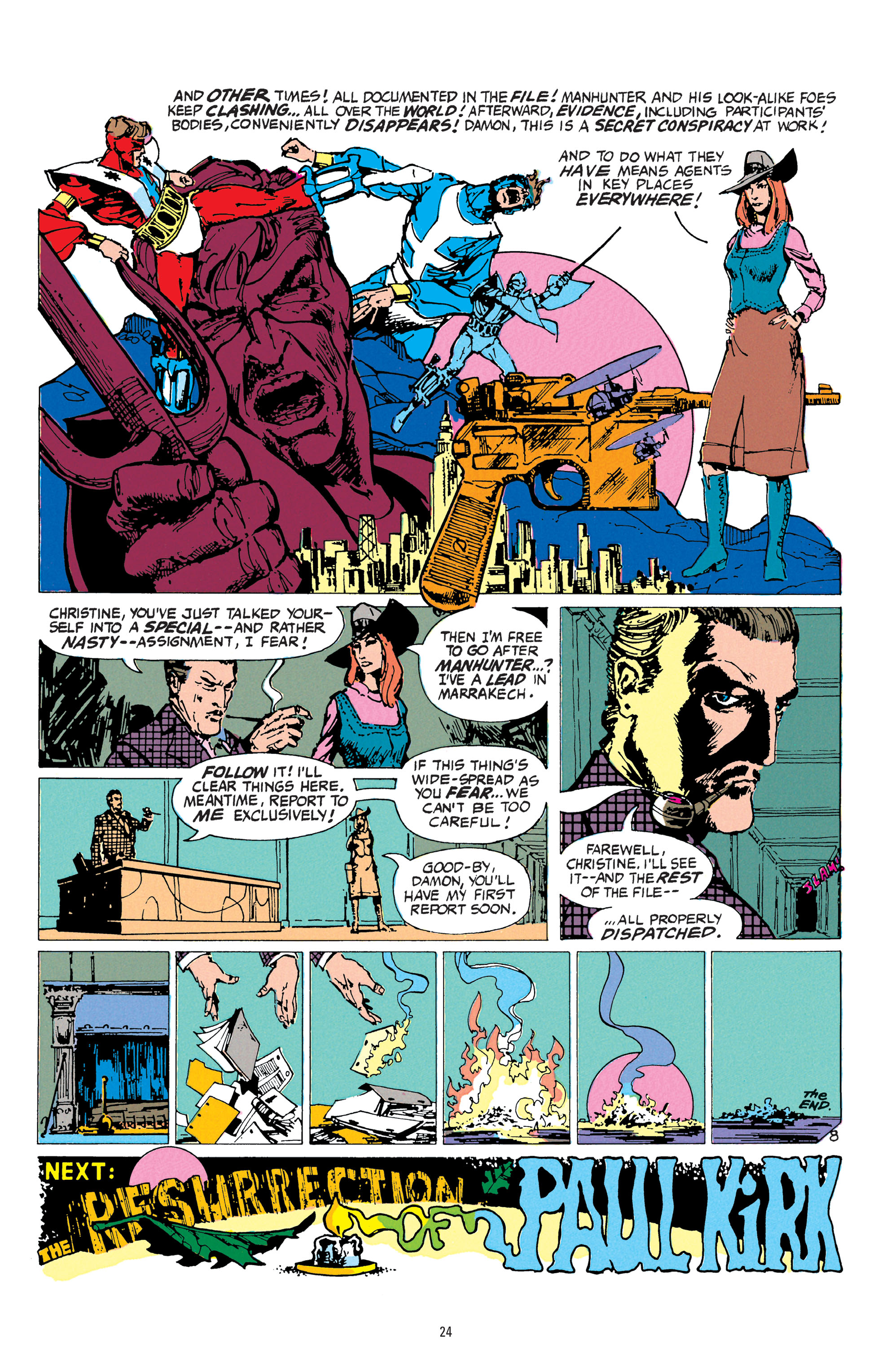 Read online Manhunter by Archie Goodwin and Walter Simonson Deluxe Edition comic -  Issue # TPB - 24