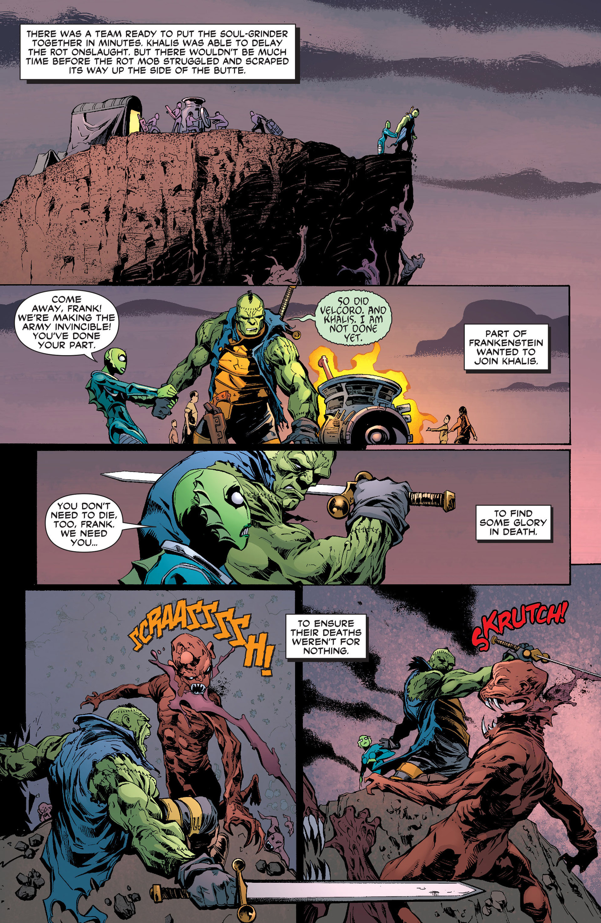 Read online Frankenstein, Agent of S.H.A.D.E. comic -  Issue #15 - 13