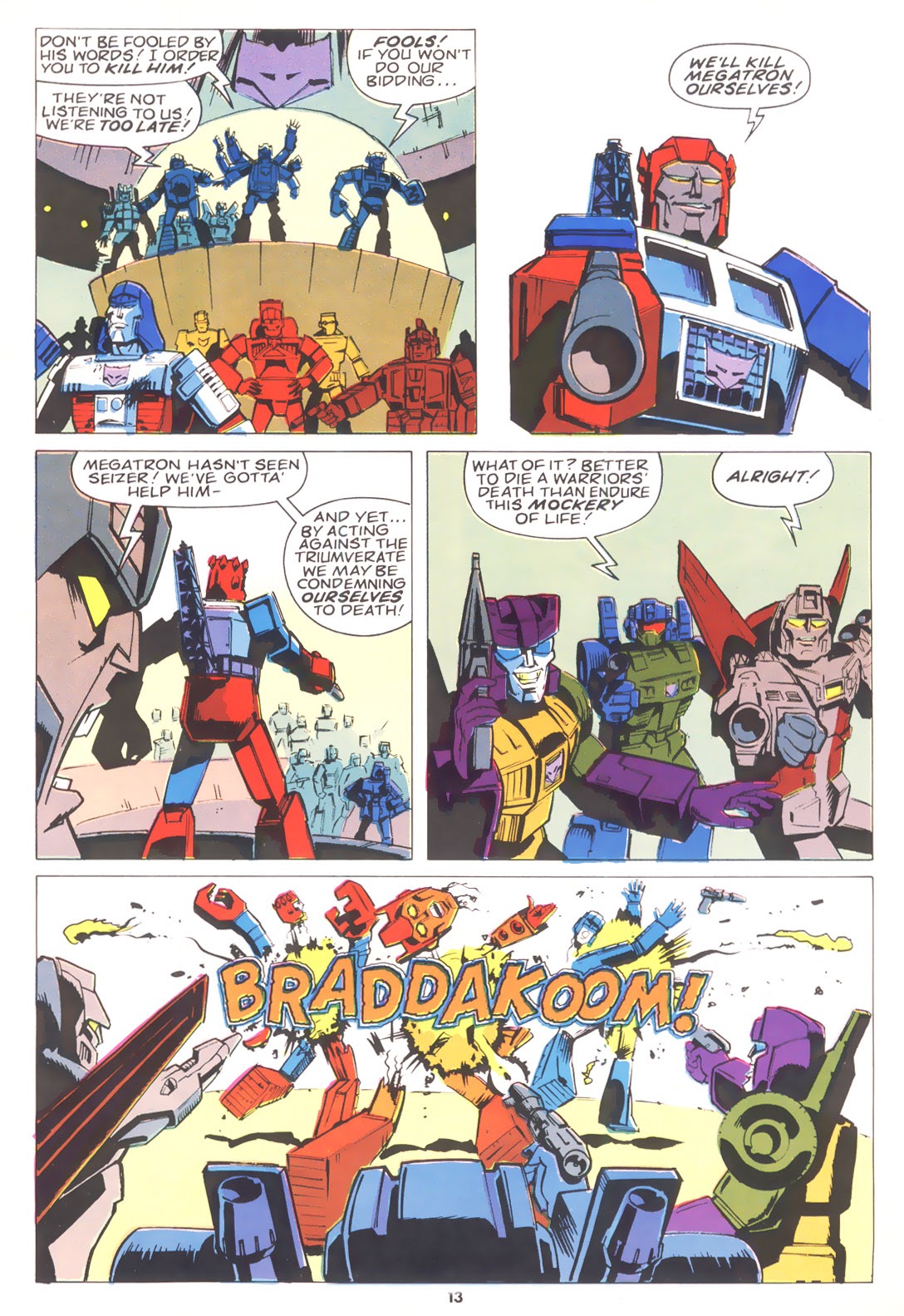 Read online The Transformers (UK) comic -  Issue #214 - 12