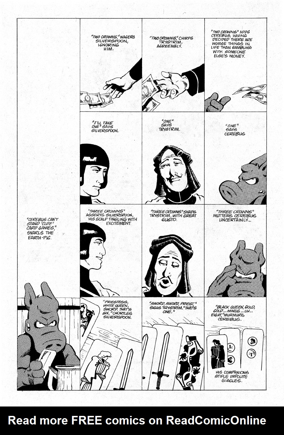 Read online Cerebus comic -  Issue #52 - 16