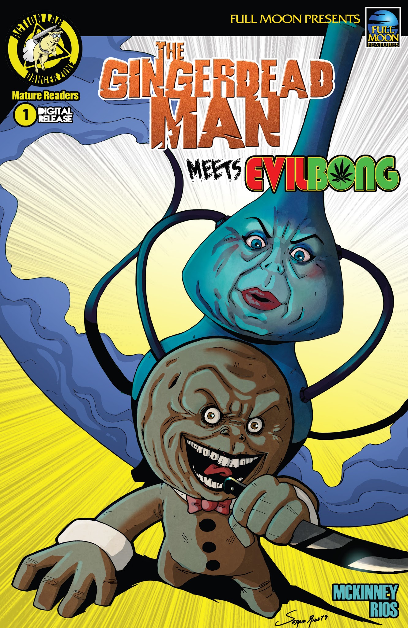 Read online Gingerdead Man Meets Evil Bong comic -  Issue #1 - 1