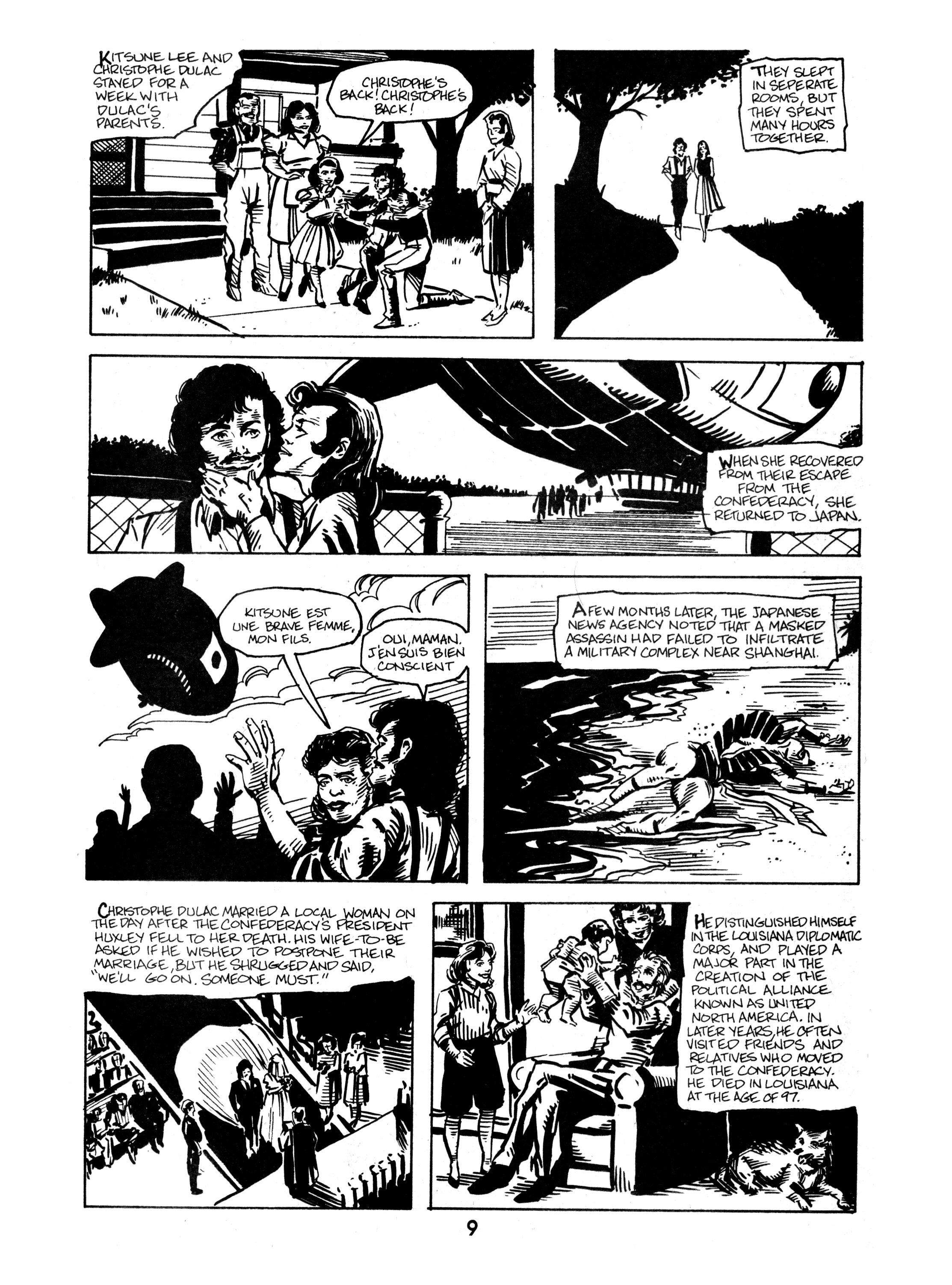 Read online Captain Confederacy (1986) comic -  Issue #12 - 11