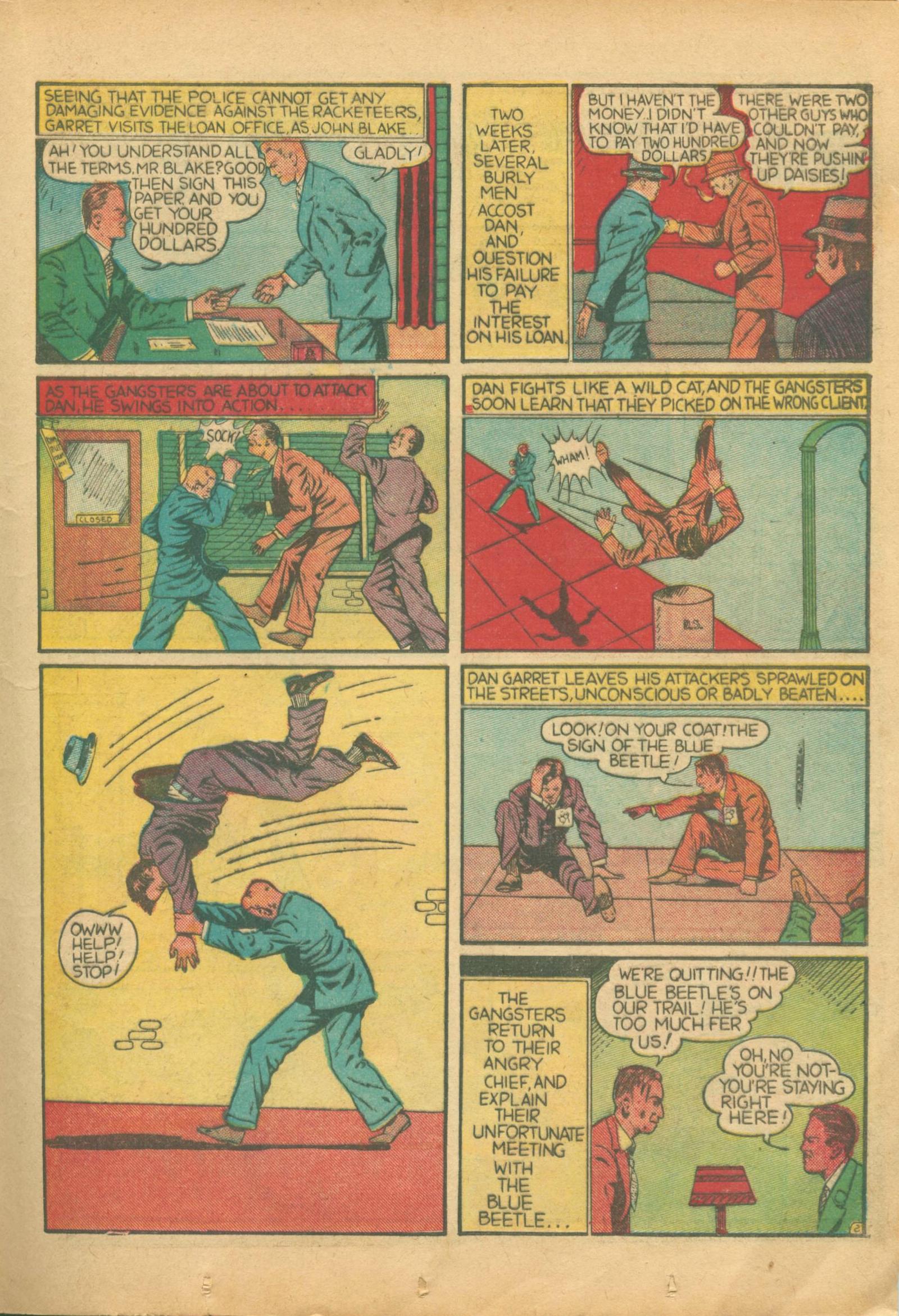 Read online The Blue Beetle comic -  Issue #1 - 25