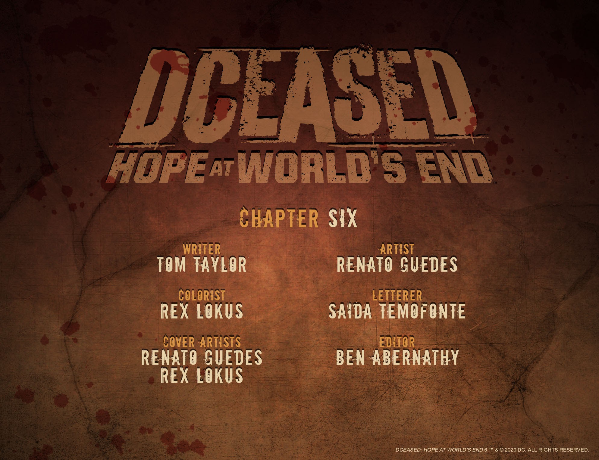 Read online DCeased: Hope At World's End comic -  Issue #6 - 3