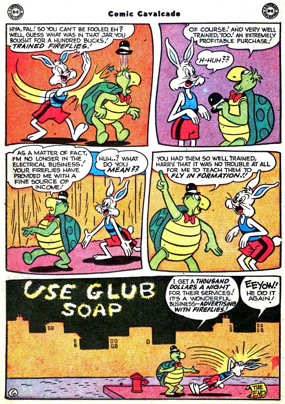 Read online Comic Cavalcade comic -  Issue #31 - 30