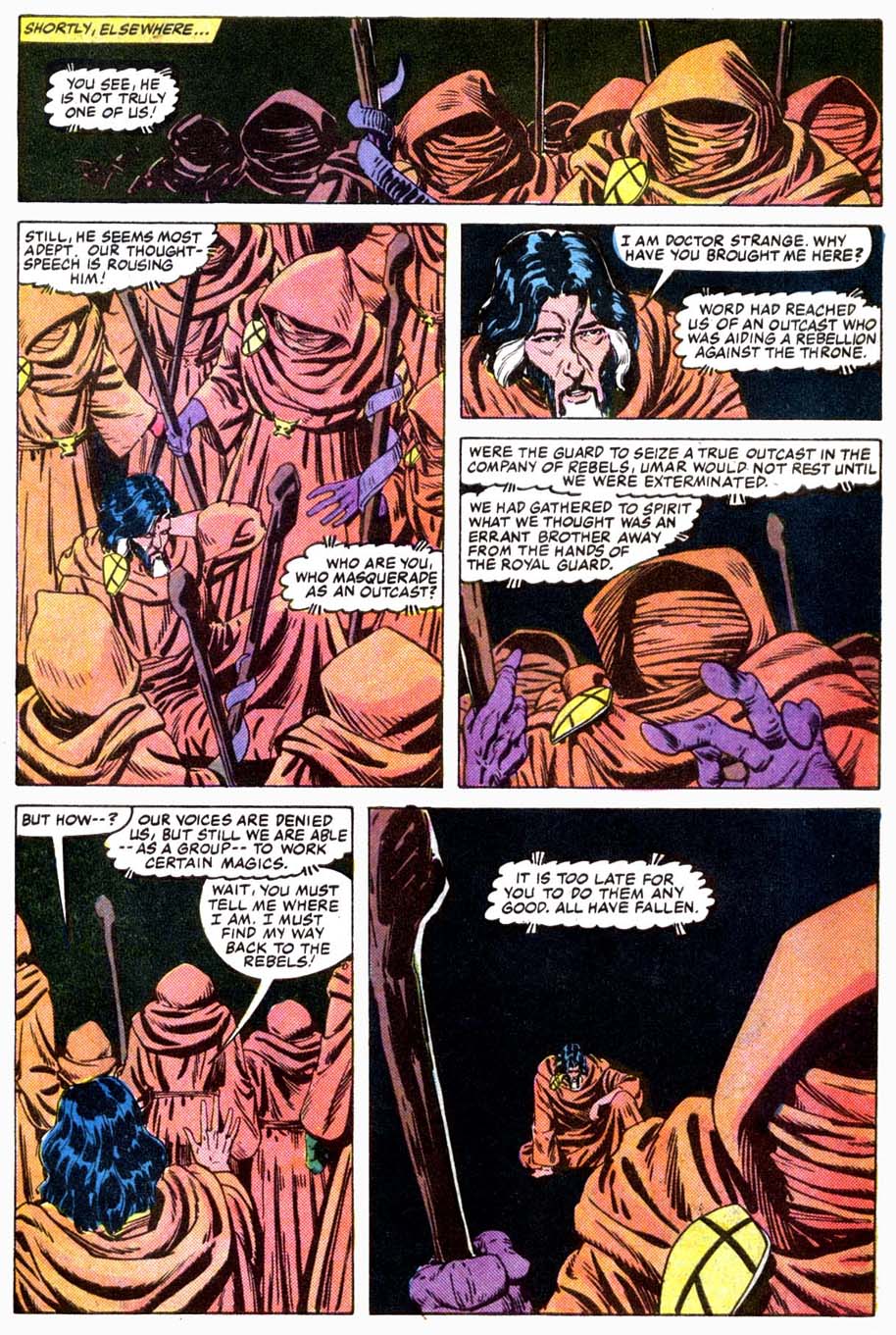 Read online Doctor Strange (1974) comic -  Issue #72 - 22