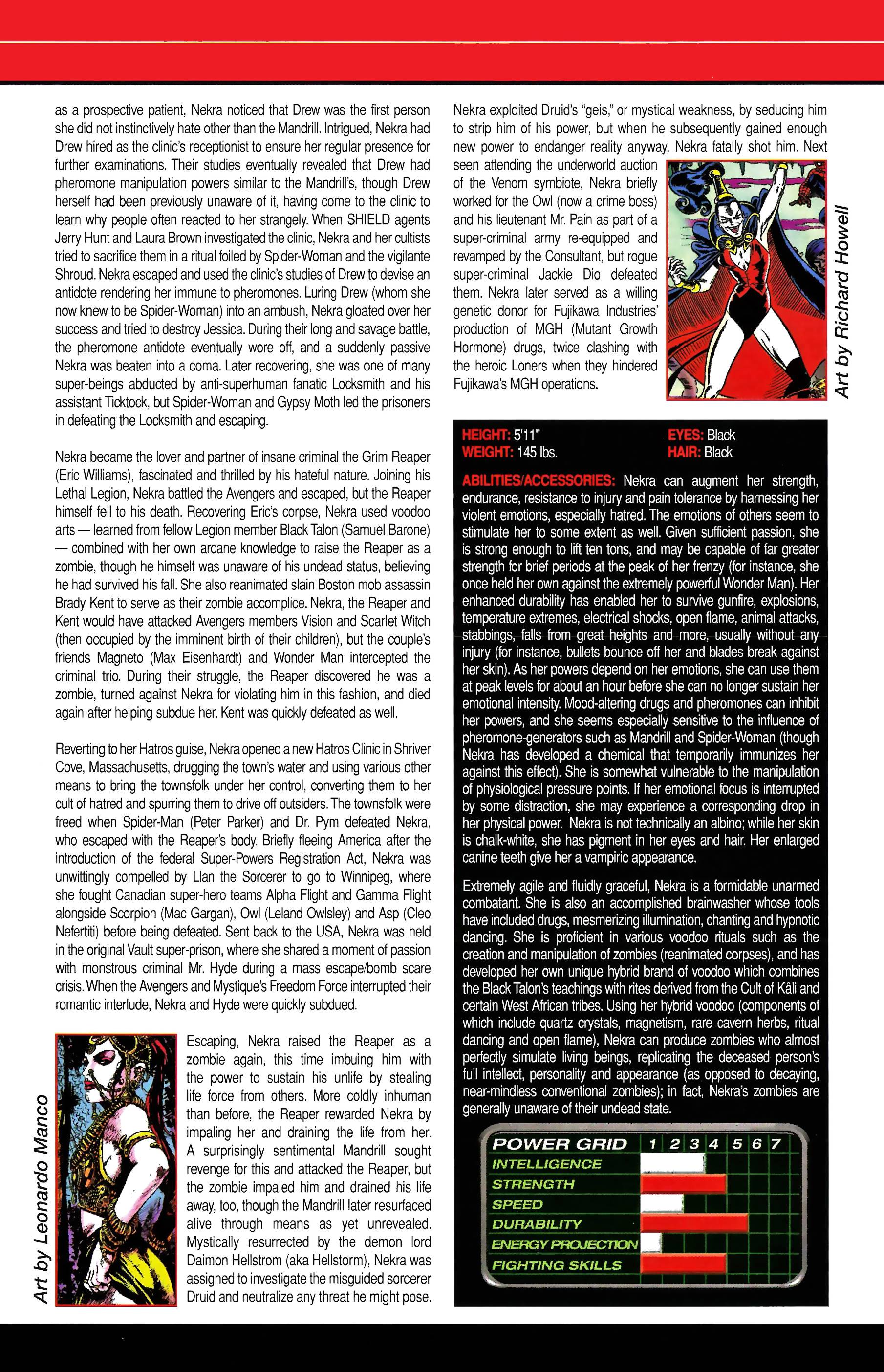 Read online Official Handbook of the Marvel Universe A to Z comic -  Issue # TPB 8 (Part 1) - 60