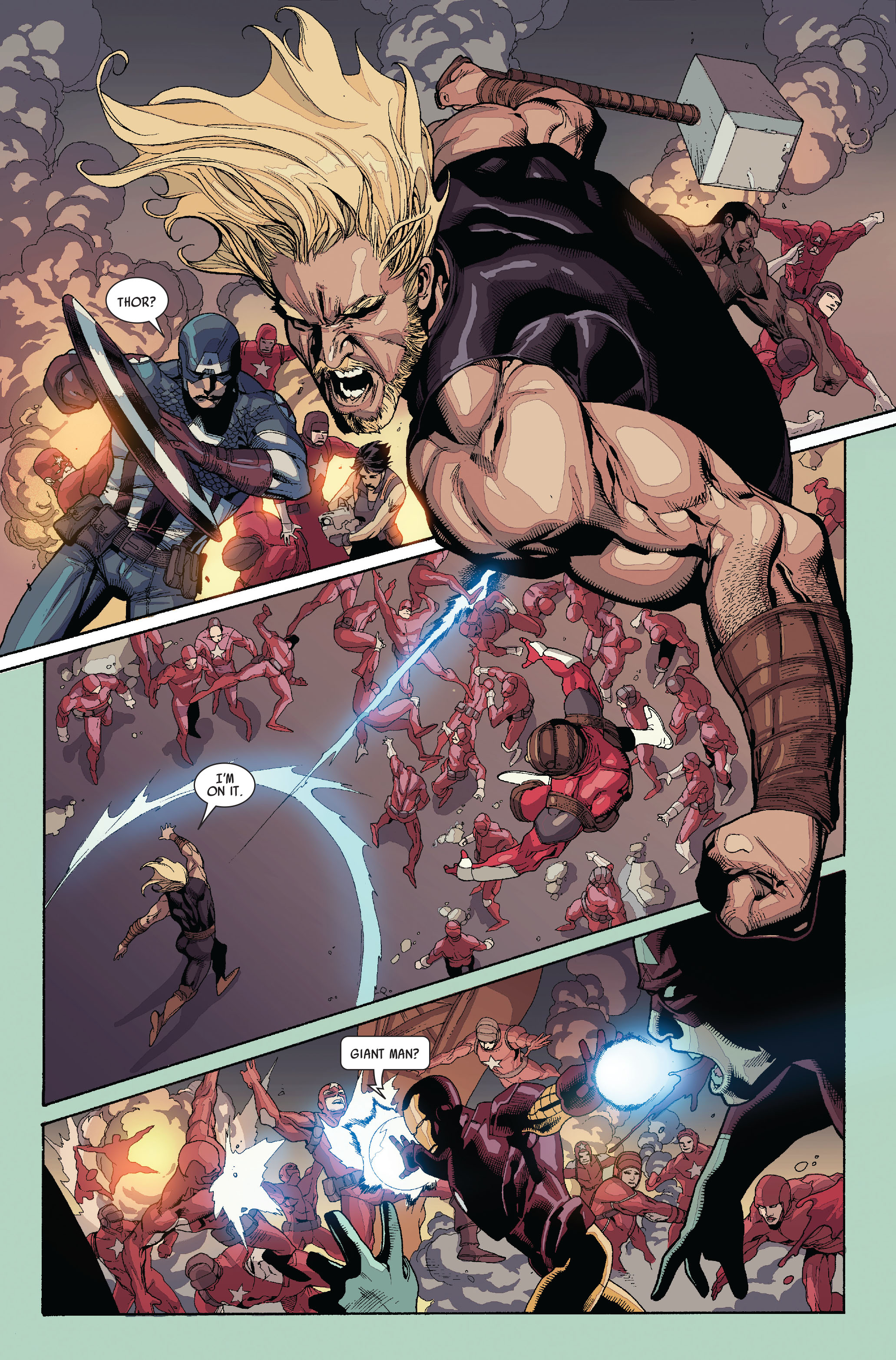 Read online Ultimate Avengers vs. New Ultimates comic -  Issue #6 - 4