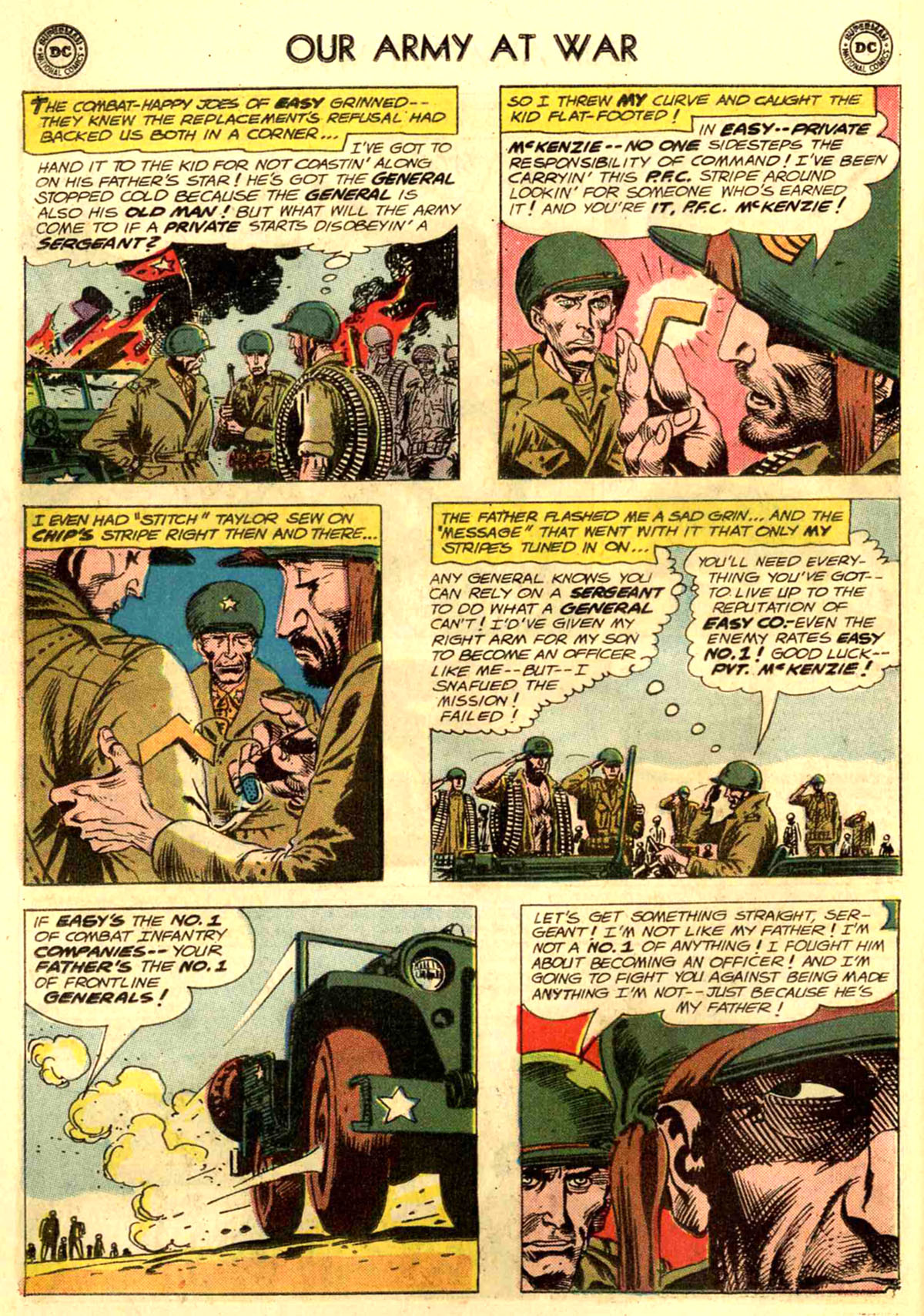 Read online Our Army at War (1952) comic -  Issue #155 - 6