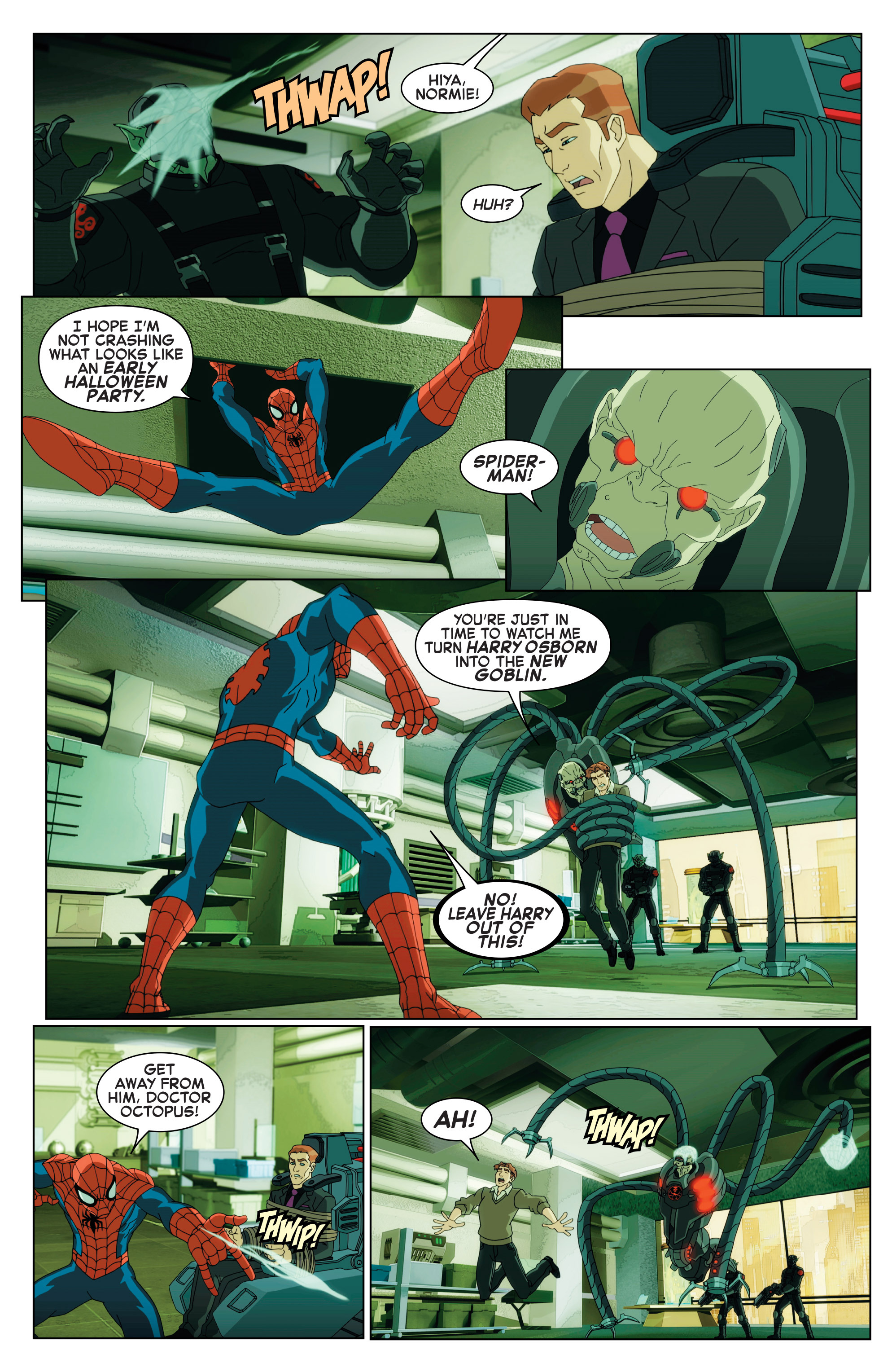 Read online Marvel Universe Ultimate Spider-Man Vs. The Sinister Six comic -  Issue #2 - 6
