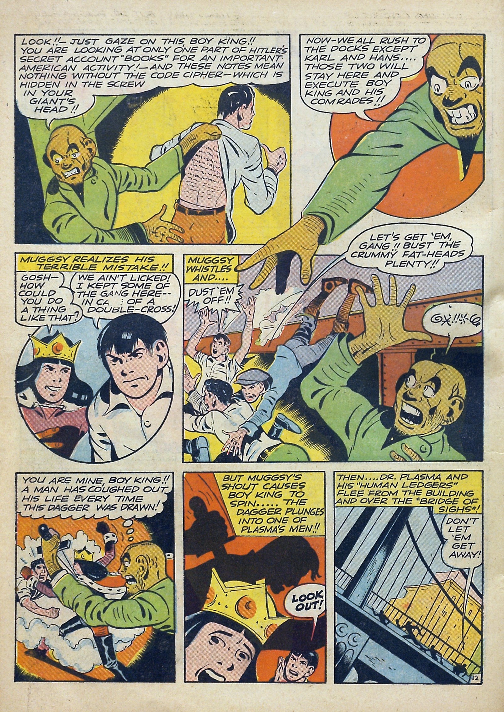 Read online Clue Comics comic -  Issue #7 - 14