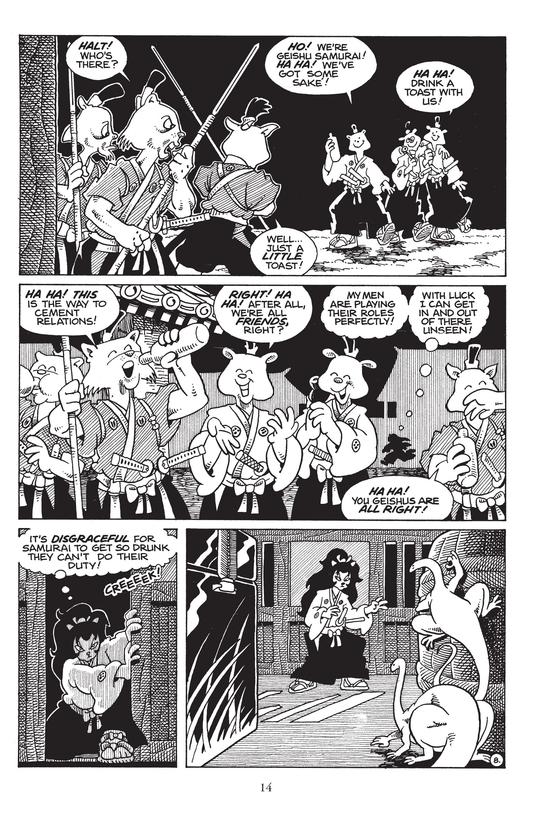 Read online Usagi Yojimbo (1987) comic -  Issue # _TPB 4 - 16