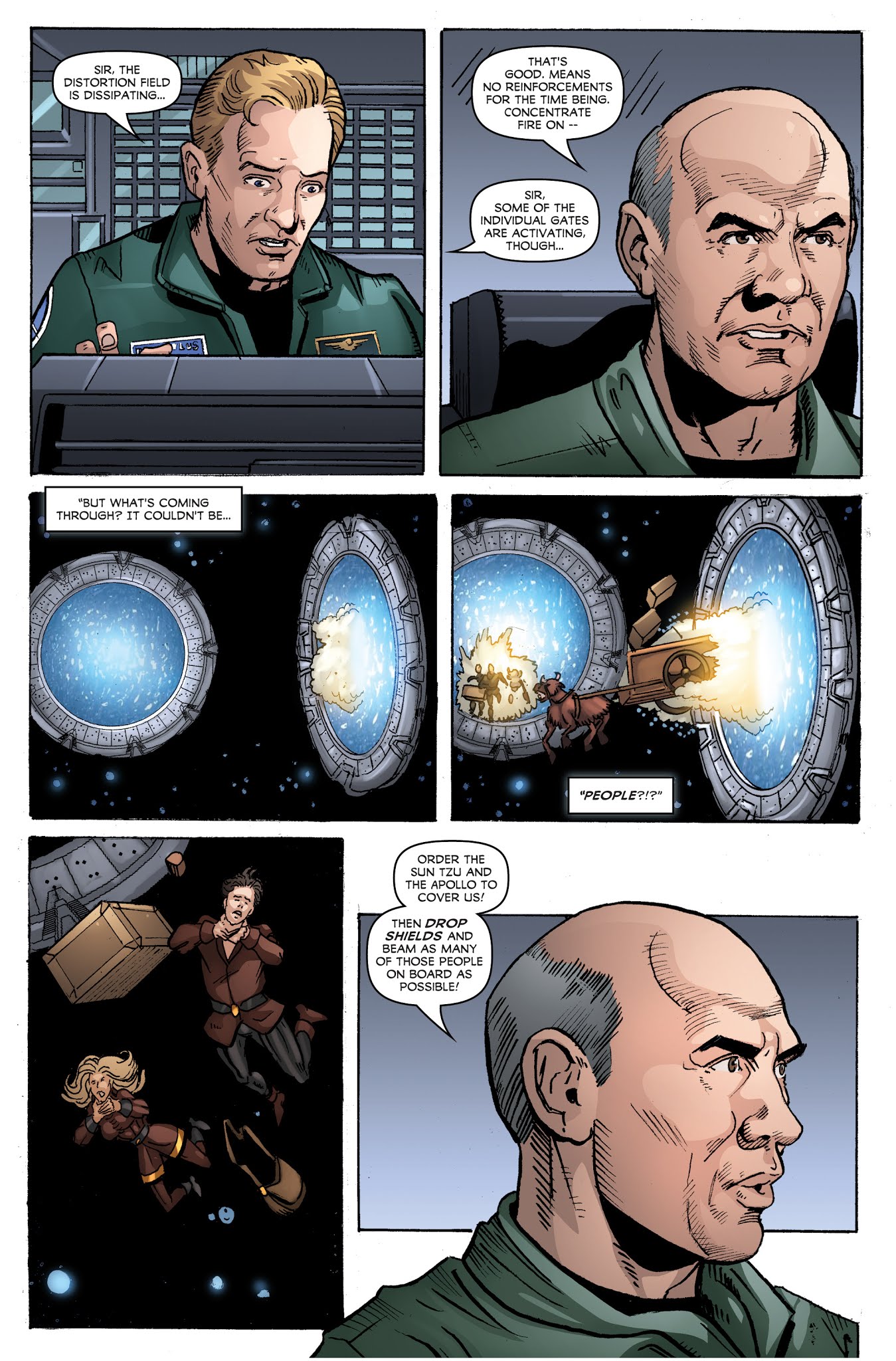 Read online Stargate Atlantis: Singularity comic -  Issue #2 - 8