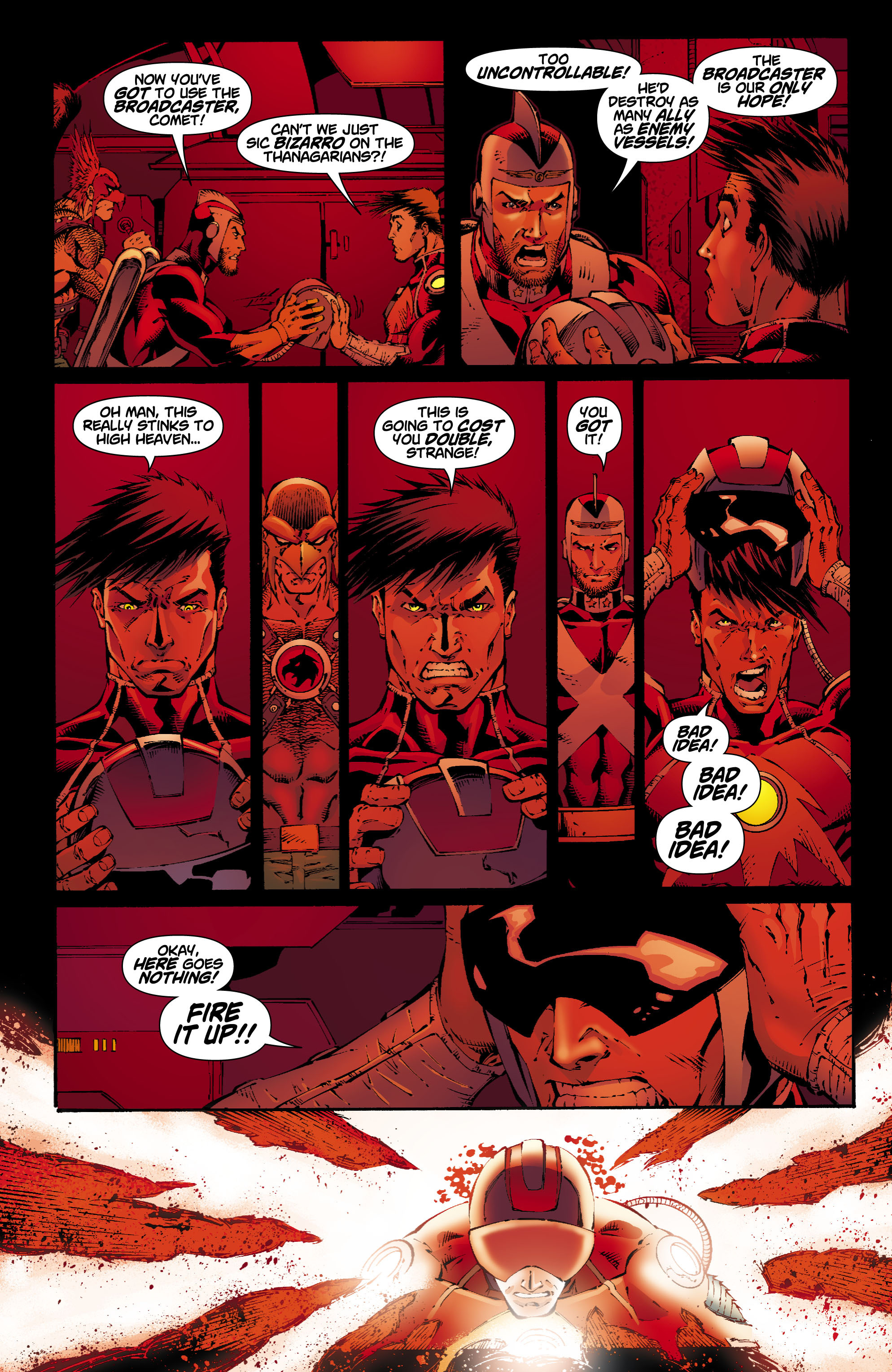 Read online Rann/Thanagar Holy War comic -  Issue #5 - 14