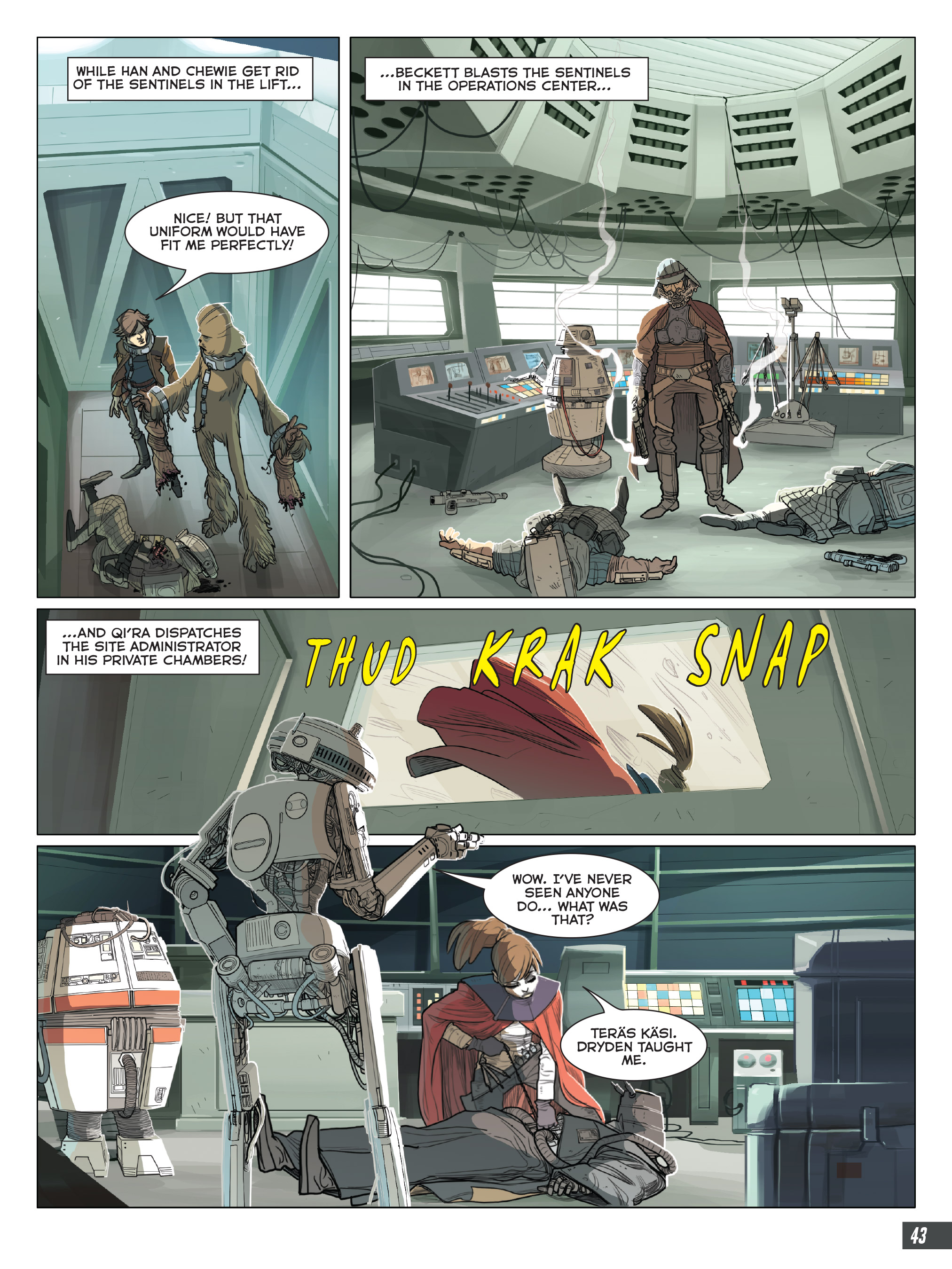 Read online Star Wars: Solo Graphic Novel Adaptation comic -  Issue # TPB - 42