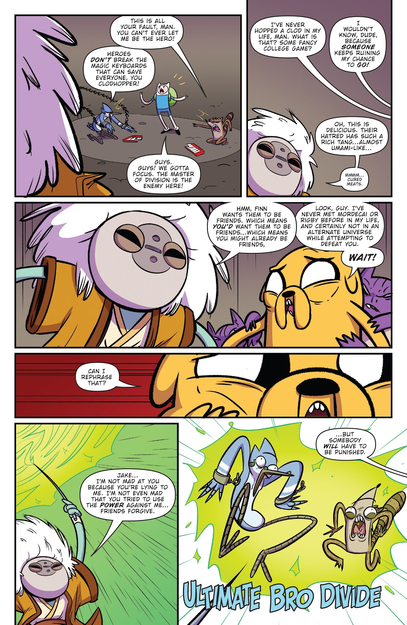 Read online Adventure Time/Regular Show comic -  Issue #6 - 5
