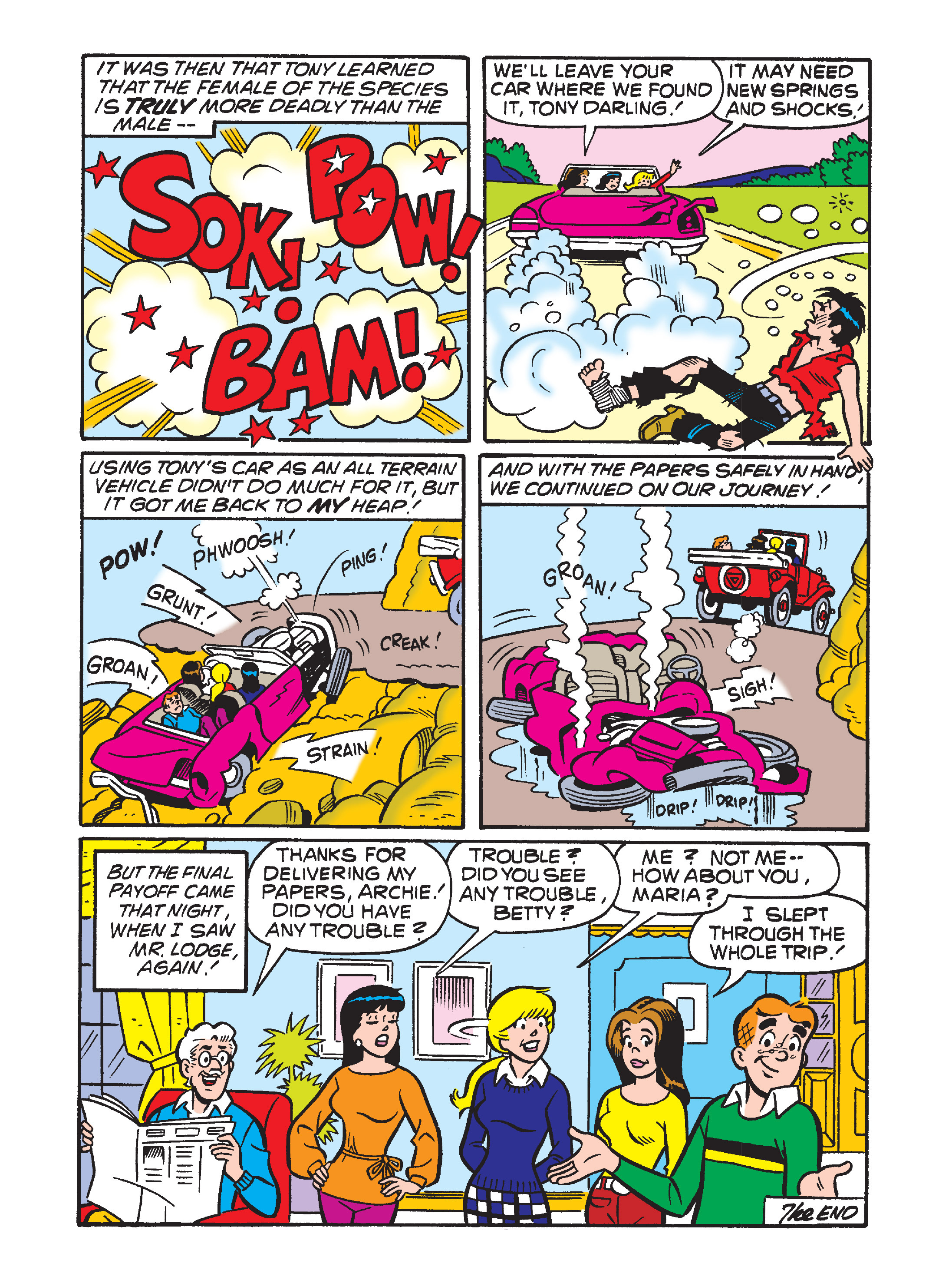 Read online Archie's Funhouse Double Digest comic -  Issue #6 - 105