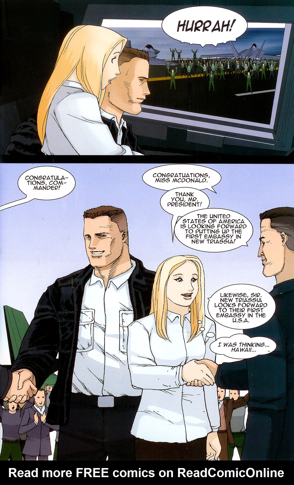 Read online Dinowars comic -  Issue #4 - 22