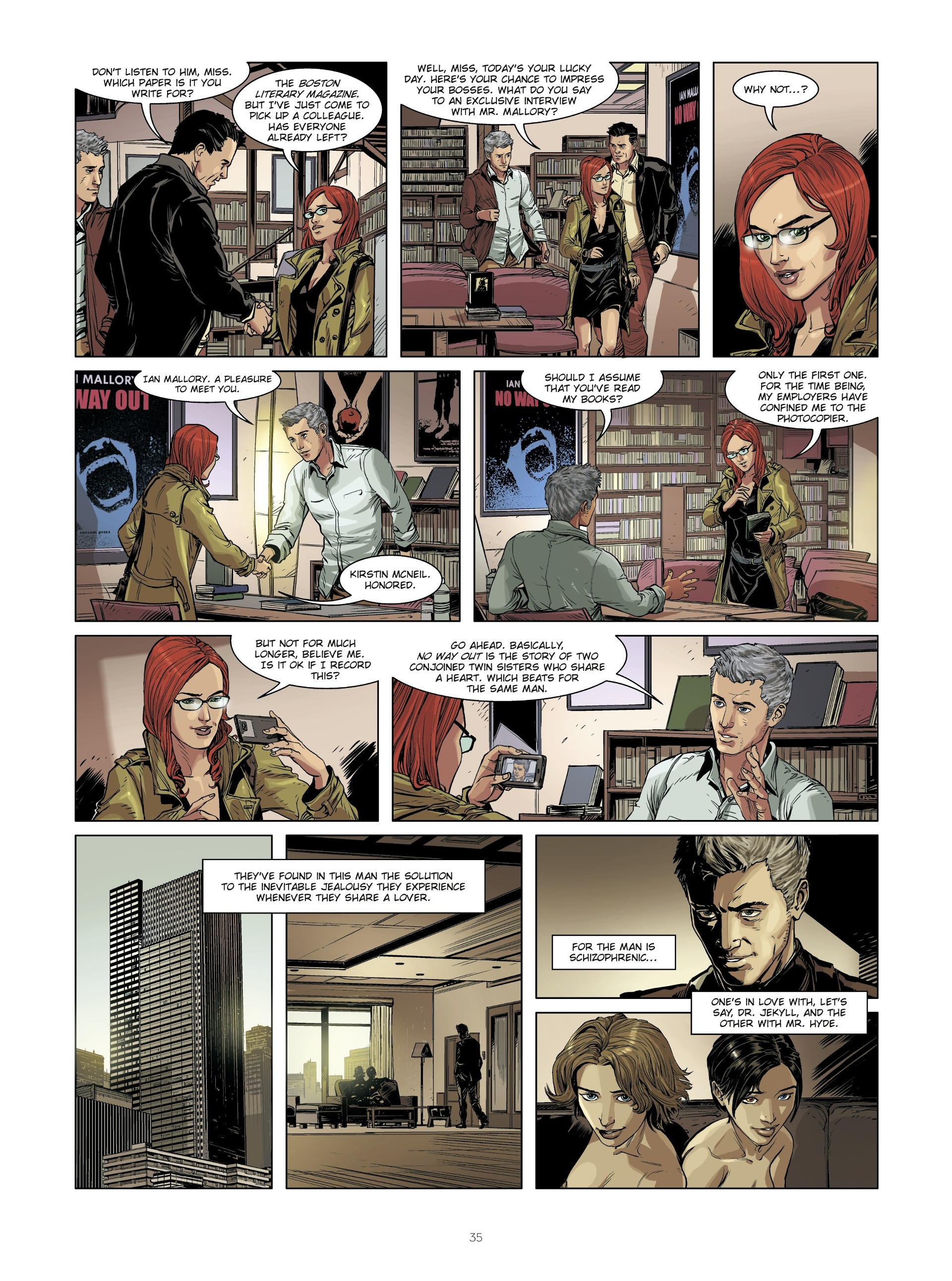 Read online Synchronic comic -  Issue #1 - 35