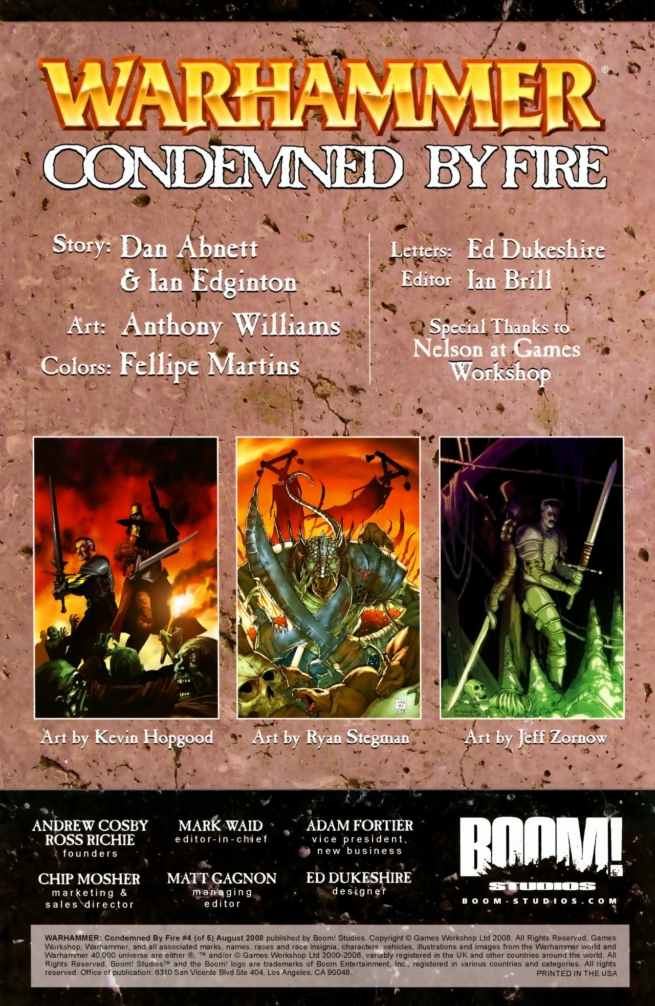 Read online Warhammer: Condemned By Fire comic -  Issue #4 - 3