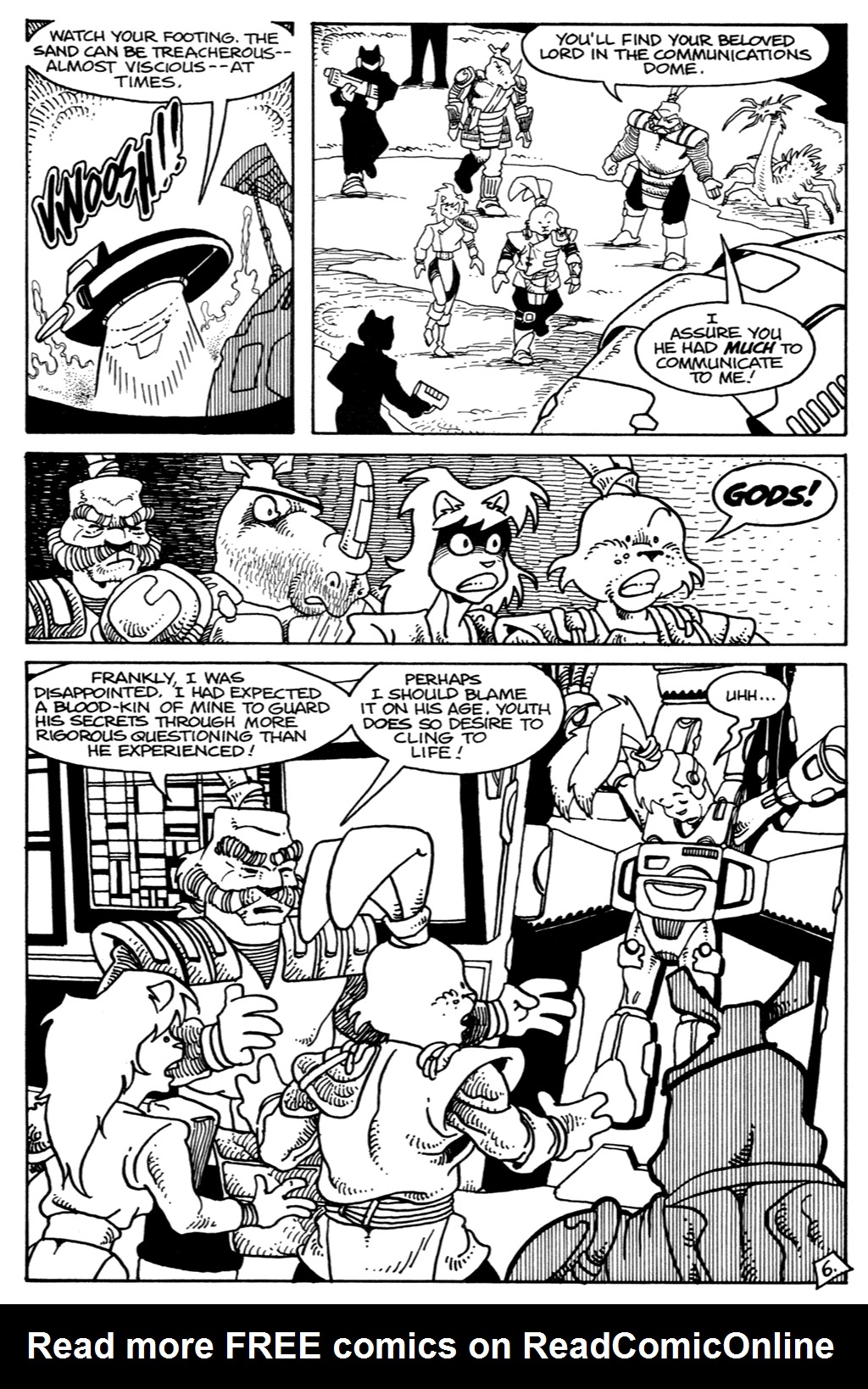 Read online Space Usagi comic -  Issue #3 - 8