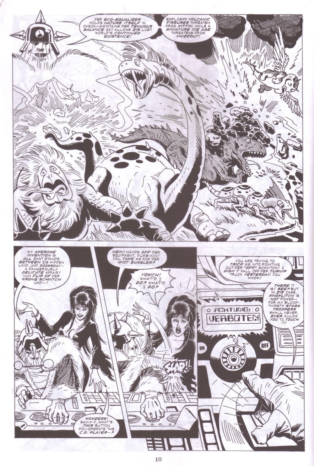Read online Elvira, Mistress of the Dark comic -  Issue #155 - 12