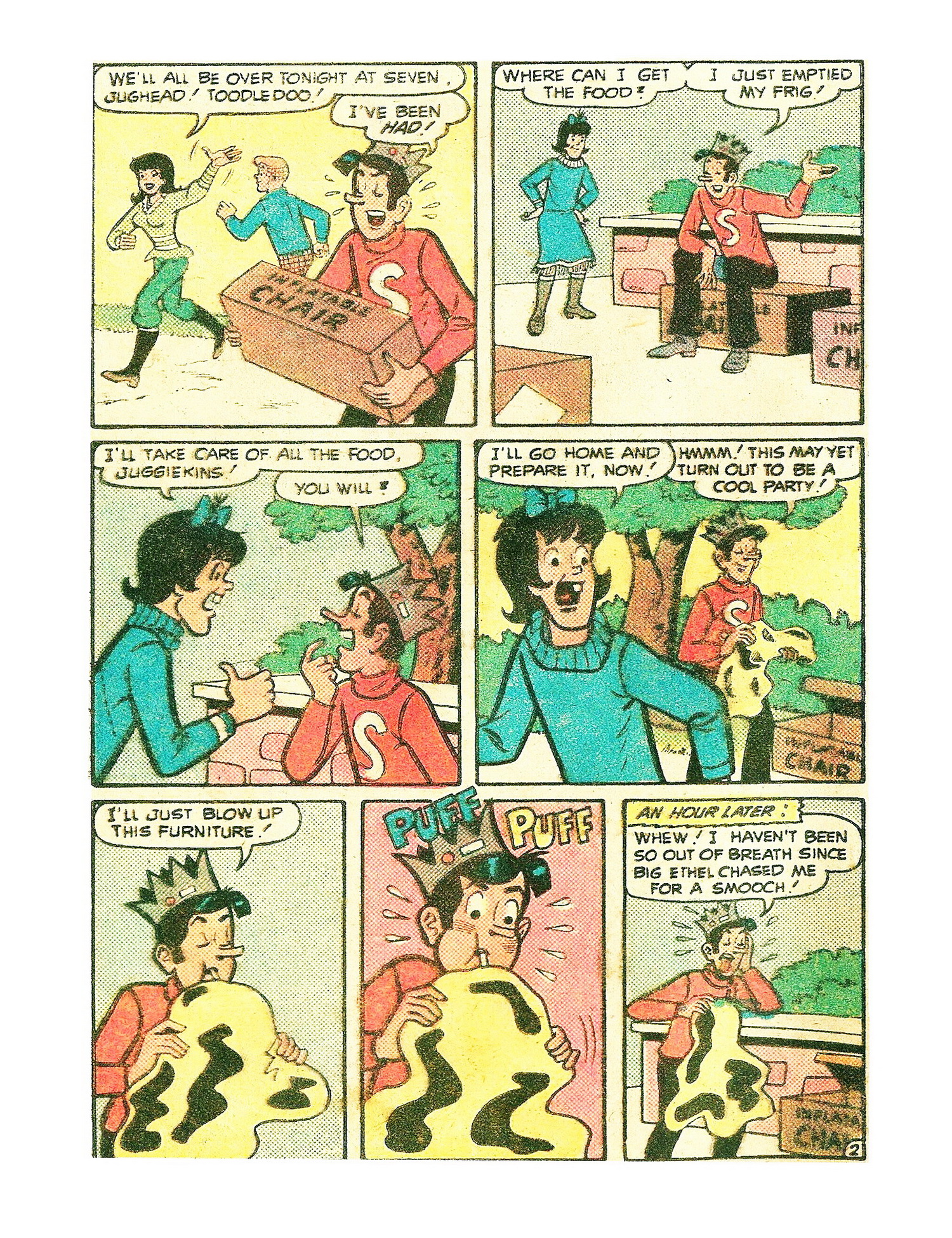 Read online Jughead Jones Comics Digest comic -  Issue #25 - 48